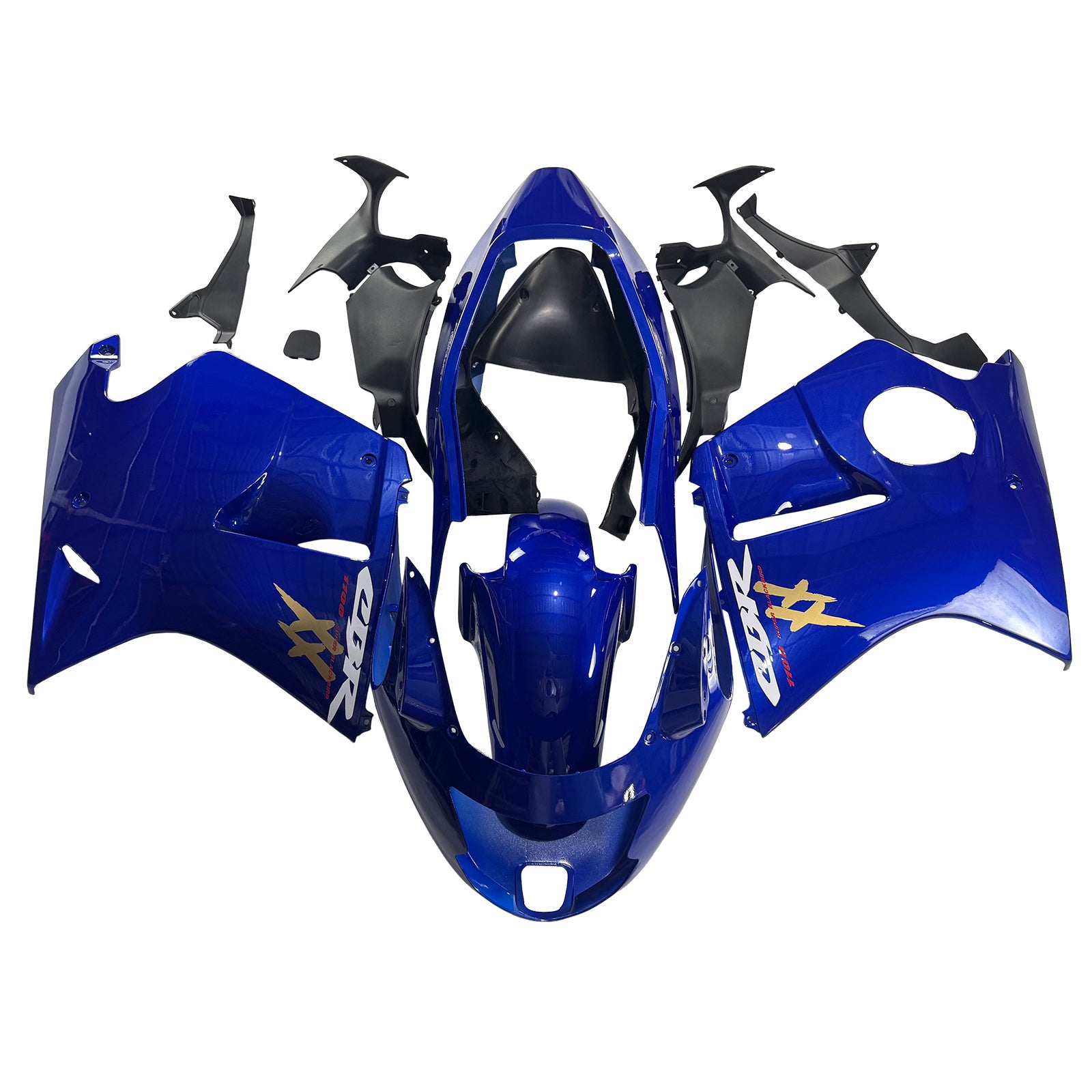 1996-2007 Honda CBR1100XX SuperBlackBird Injection Fairing Kit Bodywork ABS#122