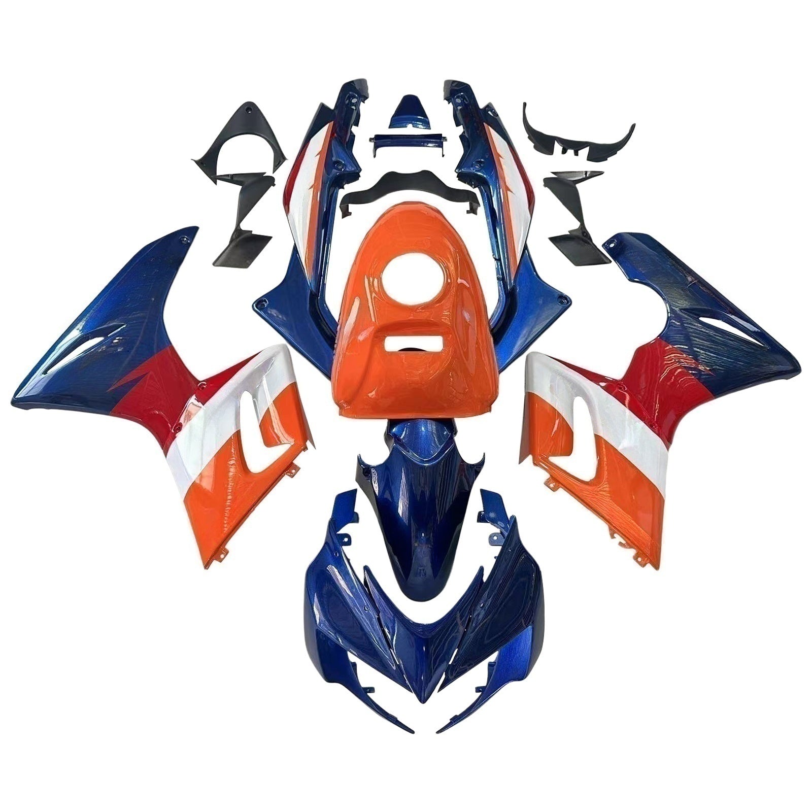2002-2006 Honda CBR125R Amotopart Kit carenatura iniezione Carrozzeria Plastica ABS #101