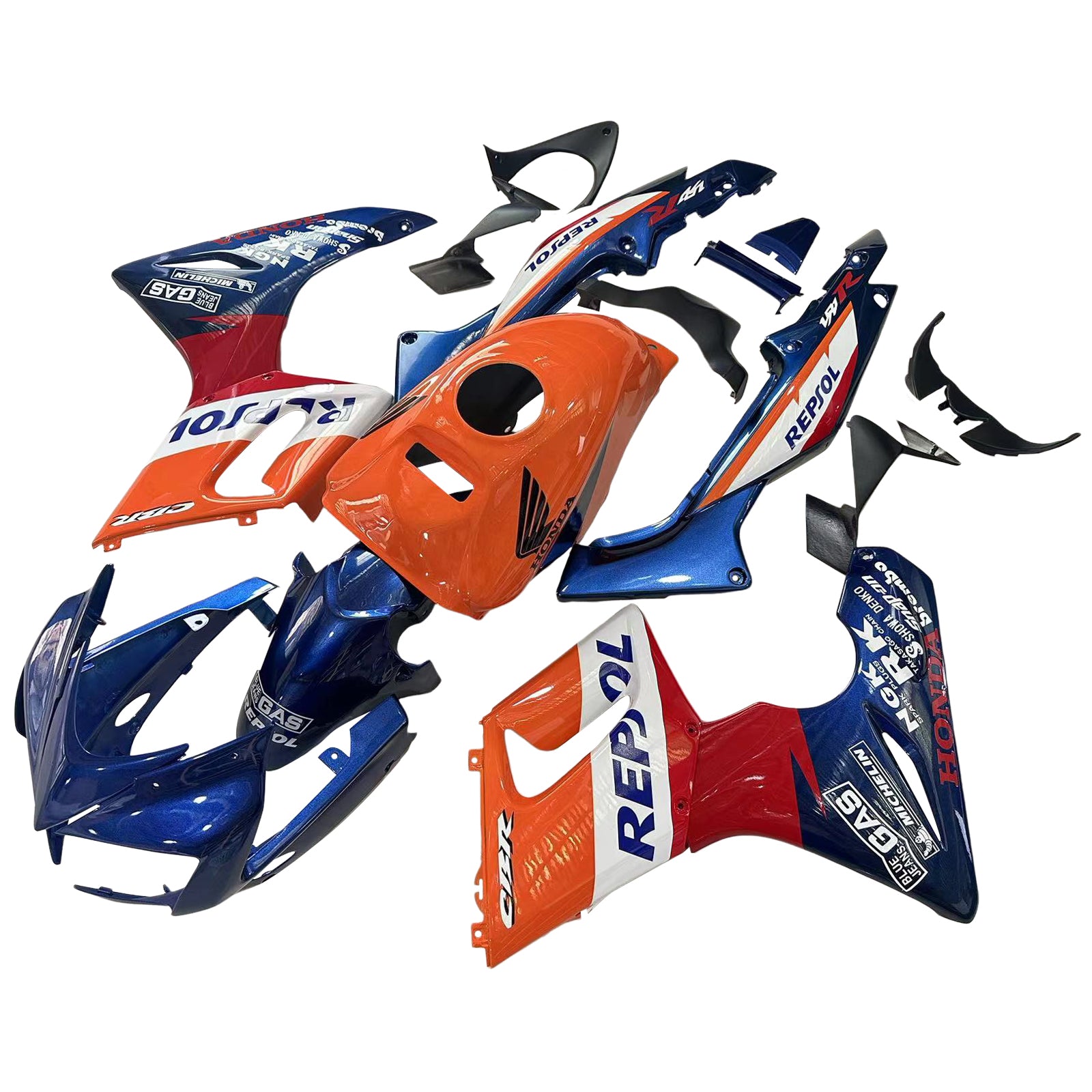 2002-2006 Honda CBR125R Amotopart Injection Fairing Kit Bodywork Plastic ABS #101