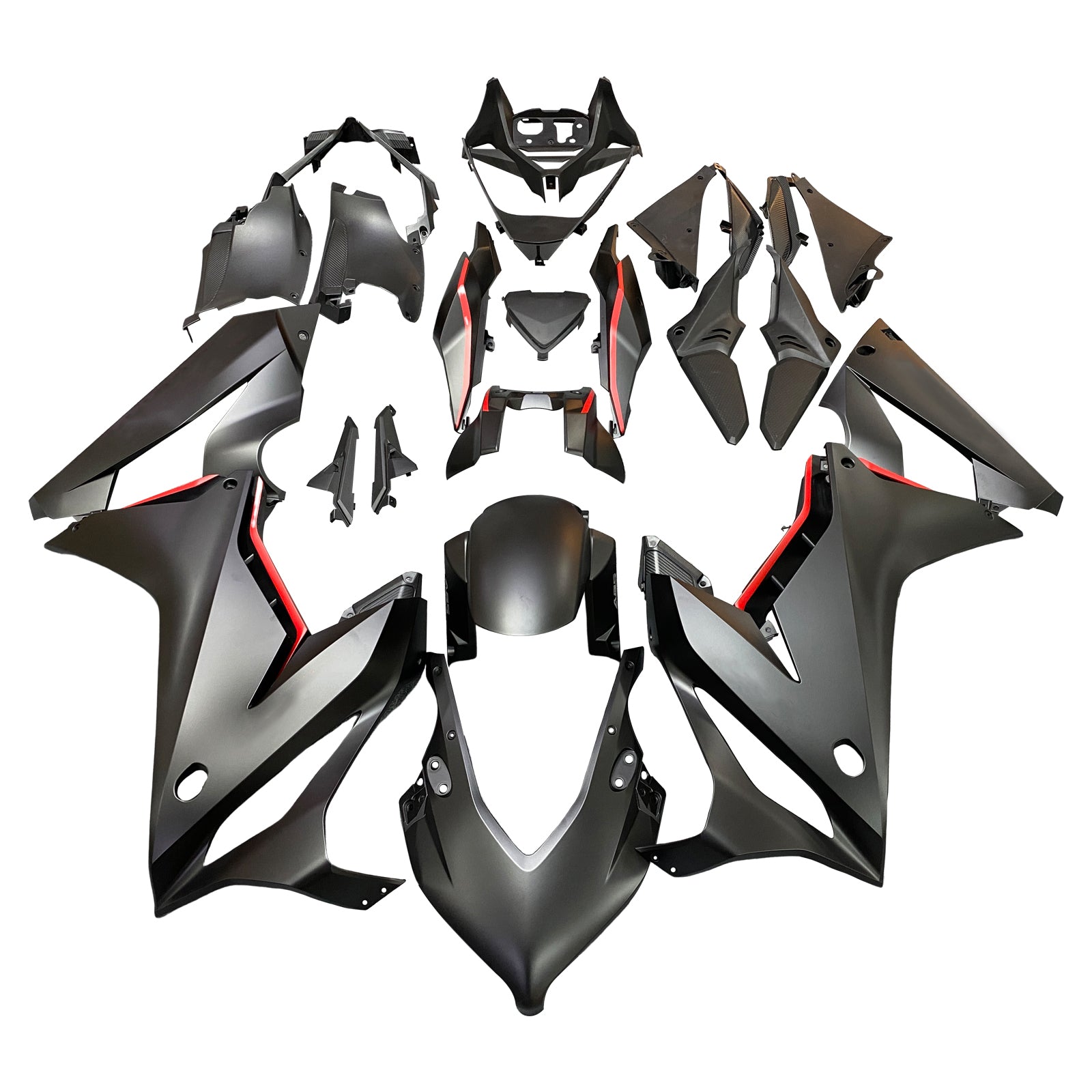 2019-2020 Honda CBR650R Kit de carénage d'injection Amotopart carrosserie plastique ABS #106