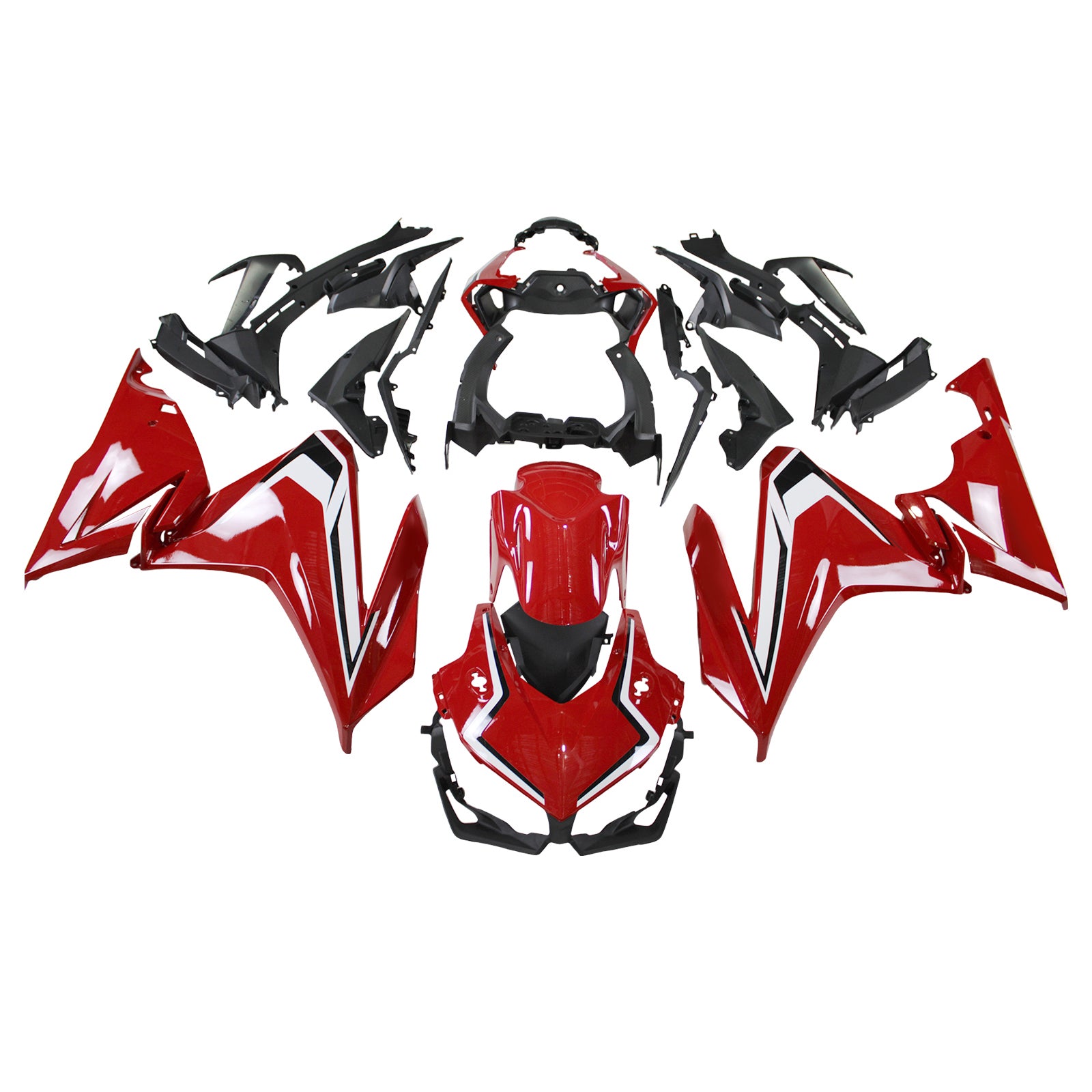 2019-2021 Honda CBR500R Kit de carenado Carrocería Plástico ABS