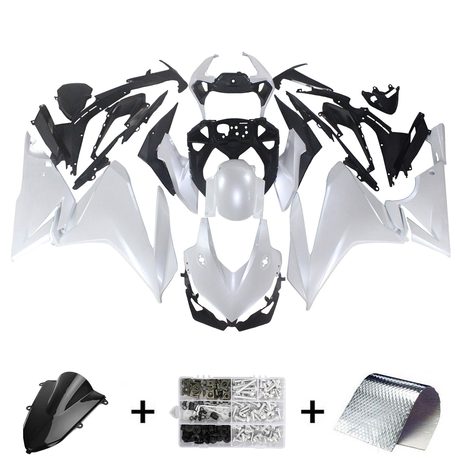 2022-2023 Honda CBR500R Kit de carenado Carrocería Plástico ABS