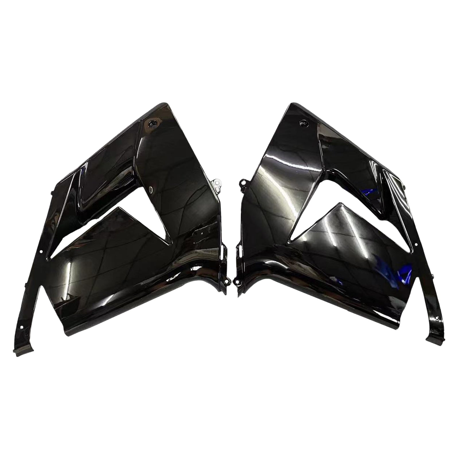 Kit de carénage noir brillant Kawasaki Zx10R 2004-2005