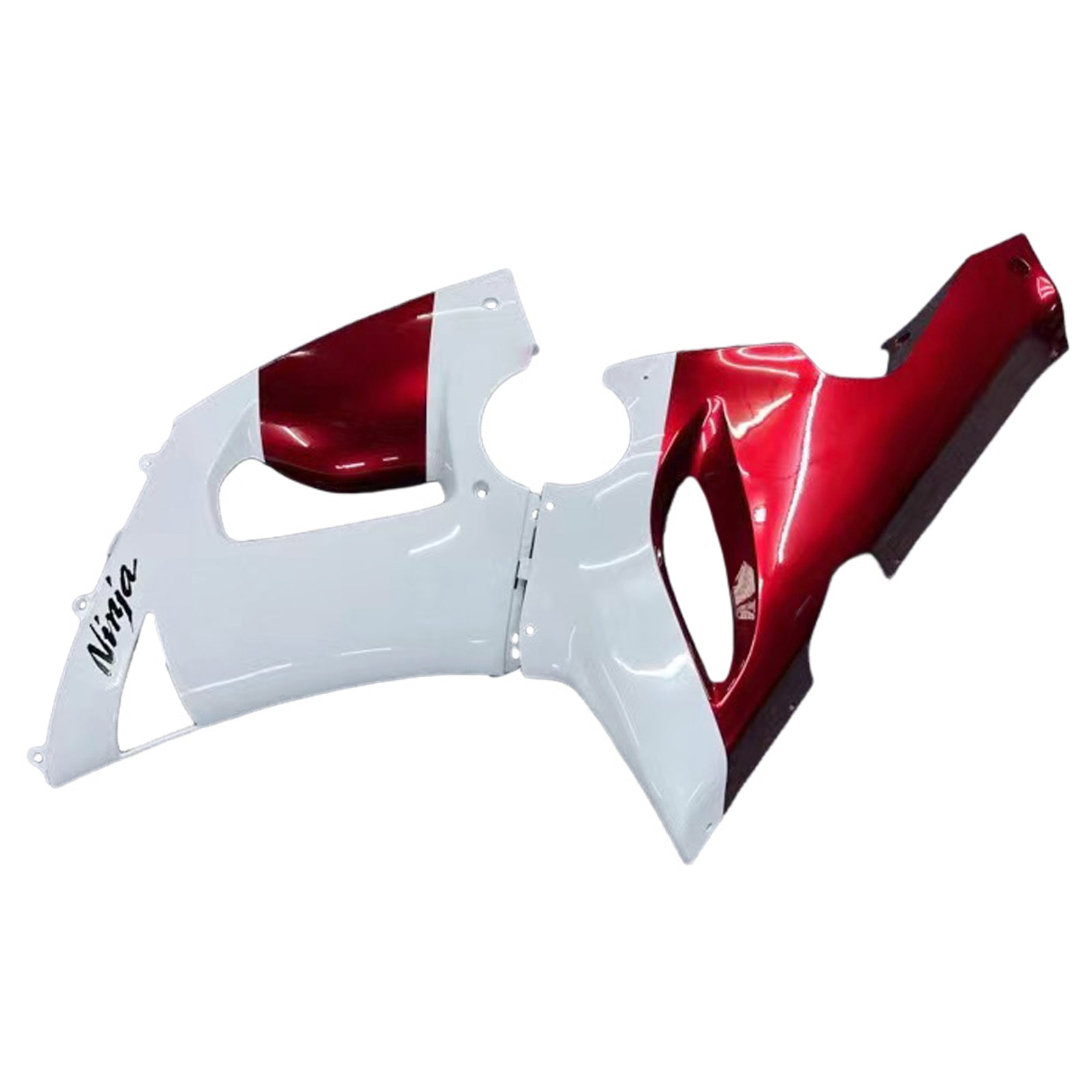 2005-2006 KAWASAKI ZX6R 636 AMOTOPART INJECTION FAIRING KIT BORDOWWORD PLASTIQUE ABS # 140