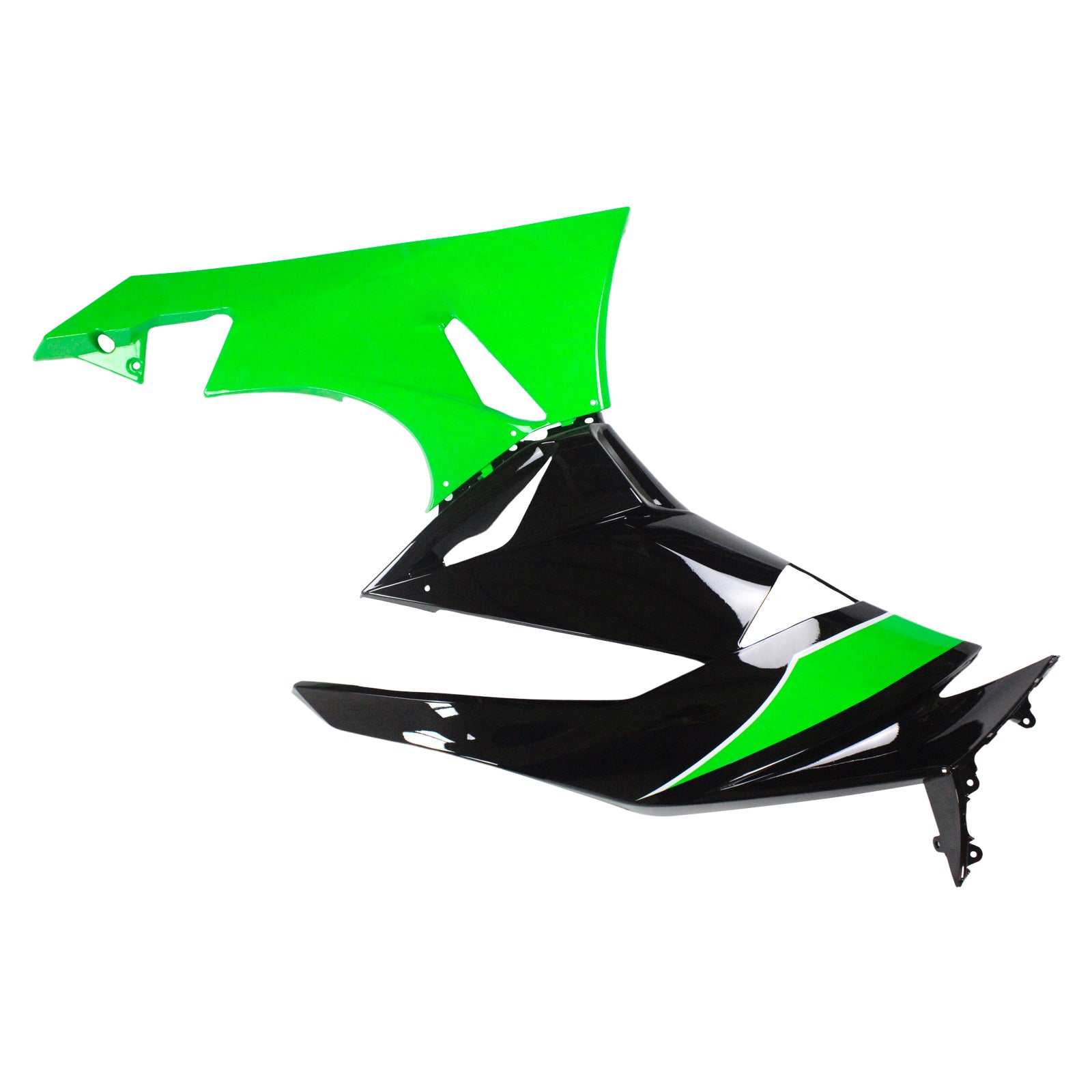 2009-2012 Kawasaki ZX6R 636 Amotopart Injeksjon Fairing Kit Bodywork Plastic ABS #104