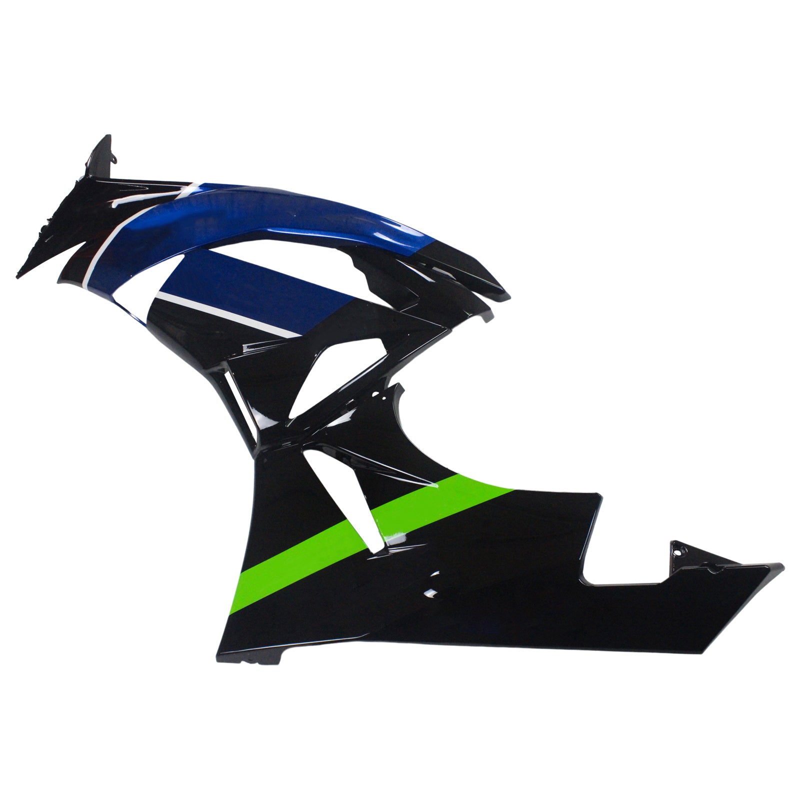2009-2012 Kawasaki ZX6R 636 Amotopart Injeksjon Fairing Kit Bodywork Plast Abs #115