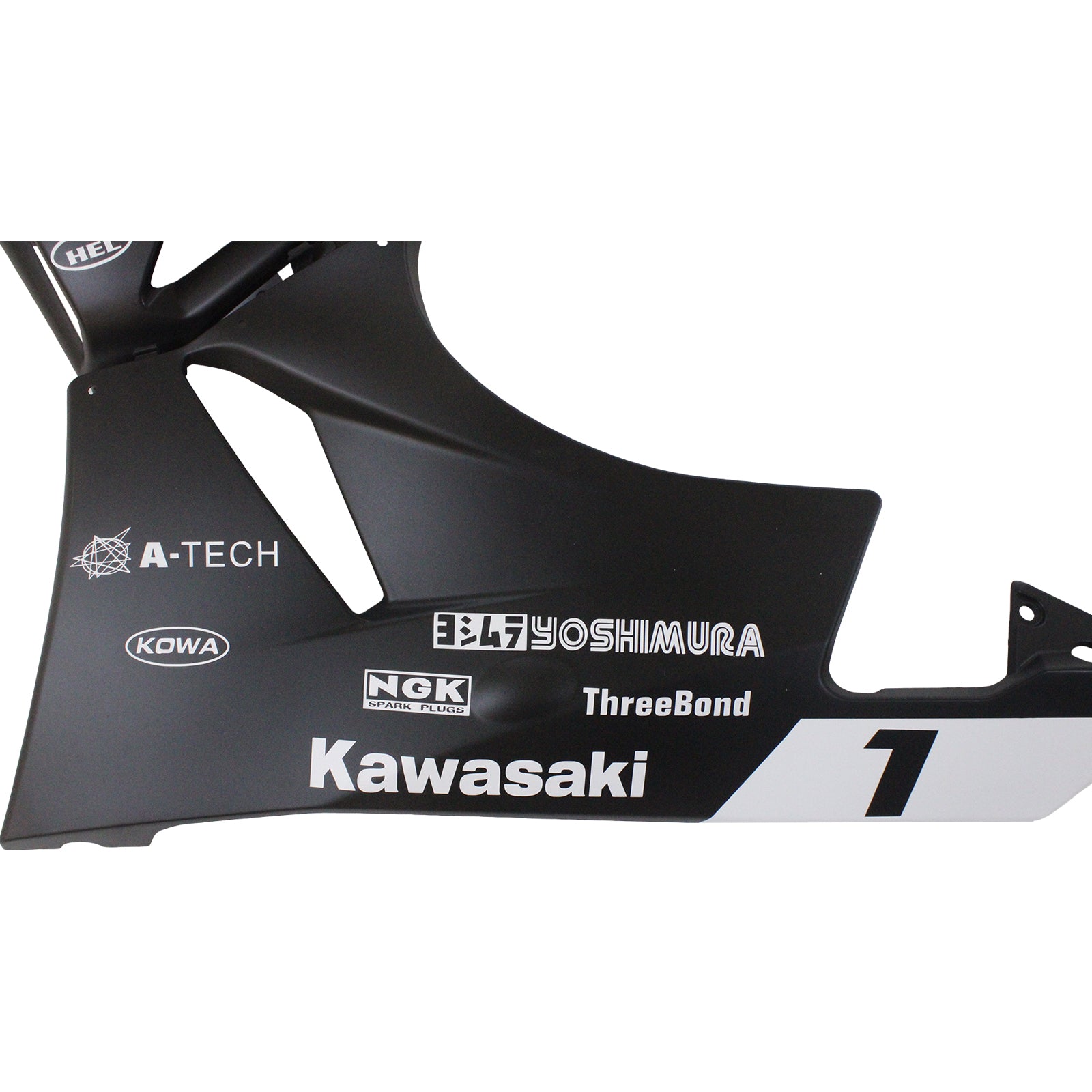 2009-2012 Kawasaki ZX6R 636 Kit de carenado Carrocería Plástico ABS