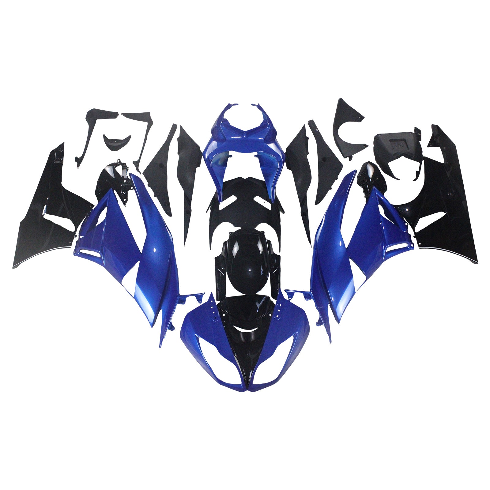 2009-2012 Kawasaki ZX6R 636 Fairing Kit Bodywork Plastic ABS