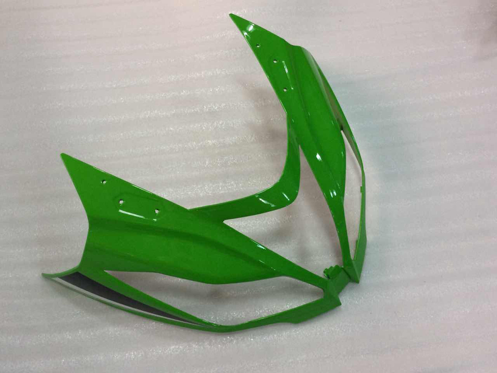 2013-2018 KAWASAKI ZX6R 636 PLÁSTICOS GREEN GREEN WHITE NINJA Racing genérico