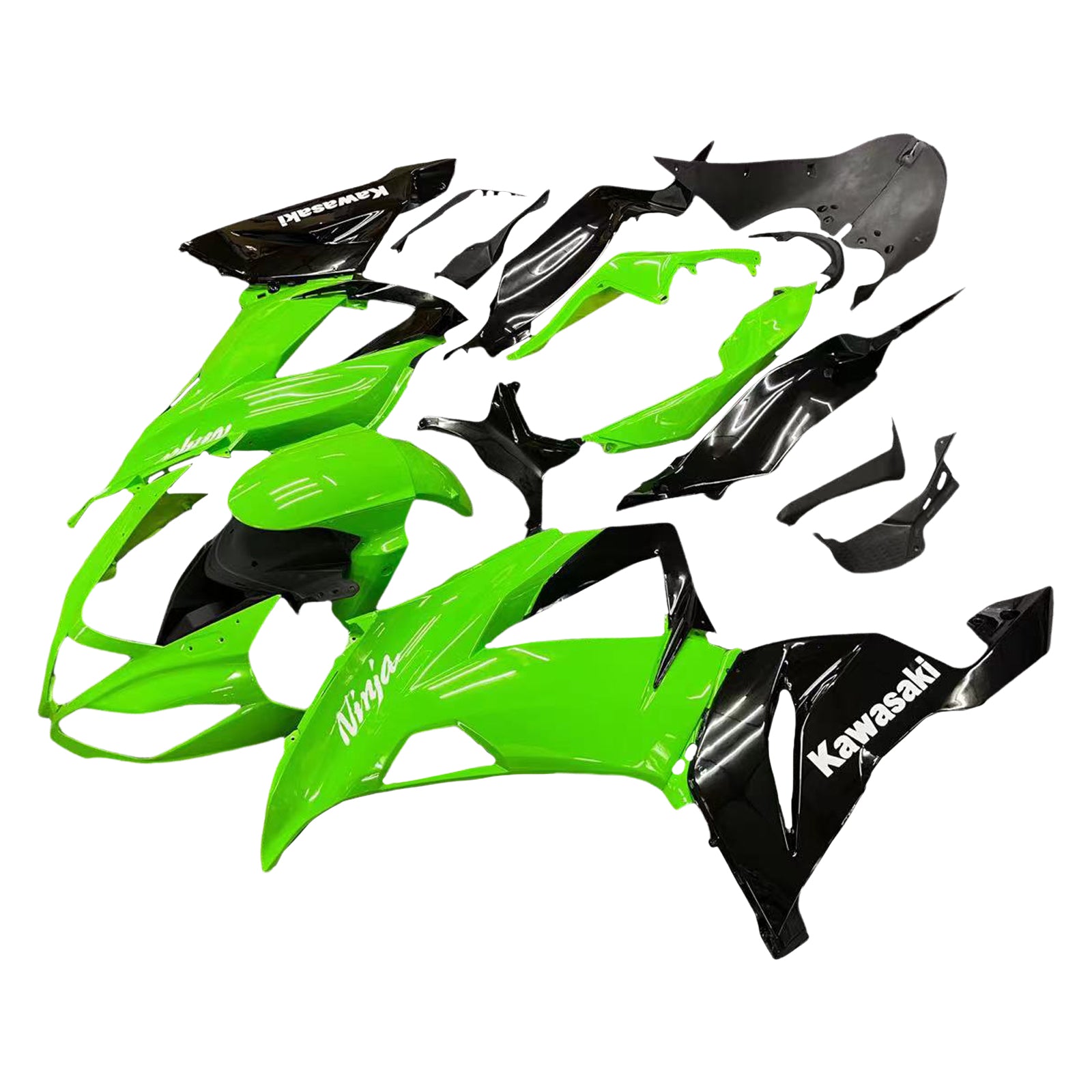 2013-2018 KAWASAKI ZX6R 636 Kit de carénage injection Amotopart Bodywork Plastic Abs # 101