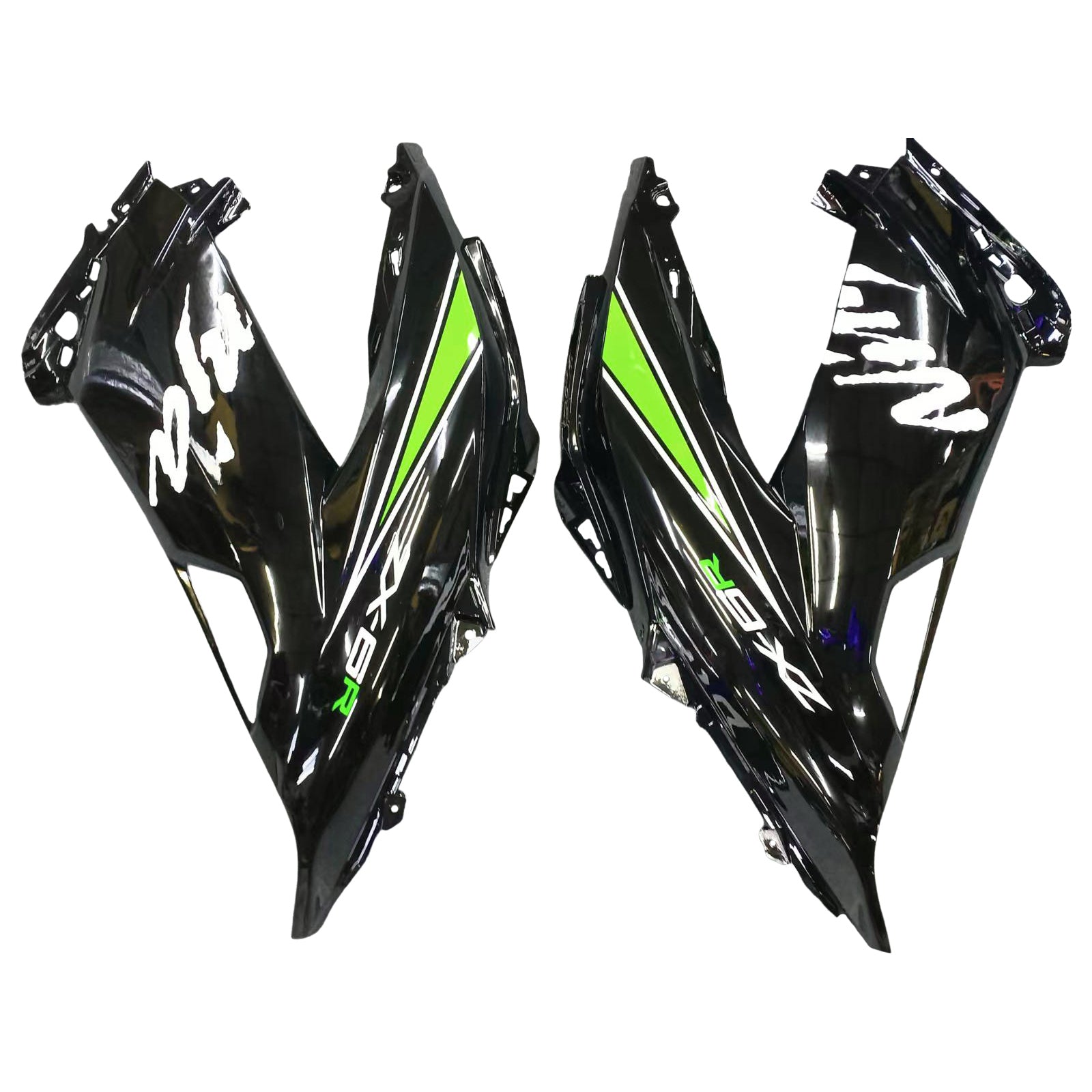 2013-2018 Kawasaki ZX6R 636 kåpesett karosseri plast ABS