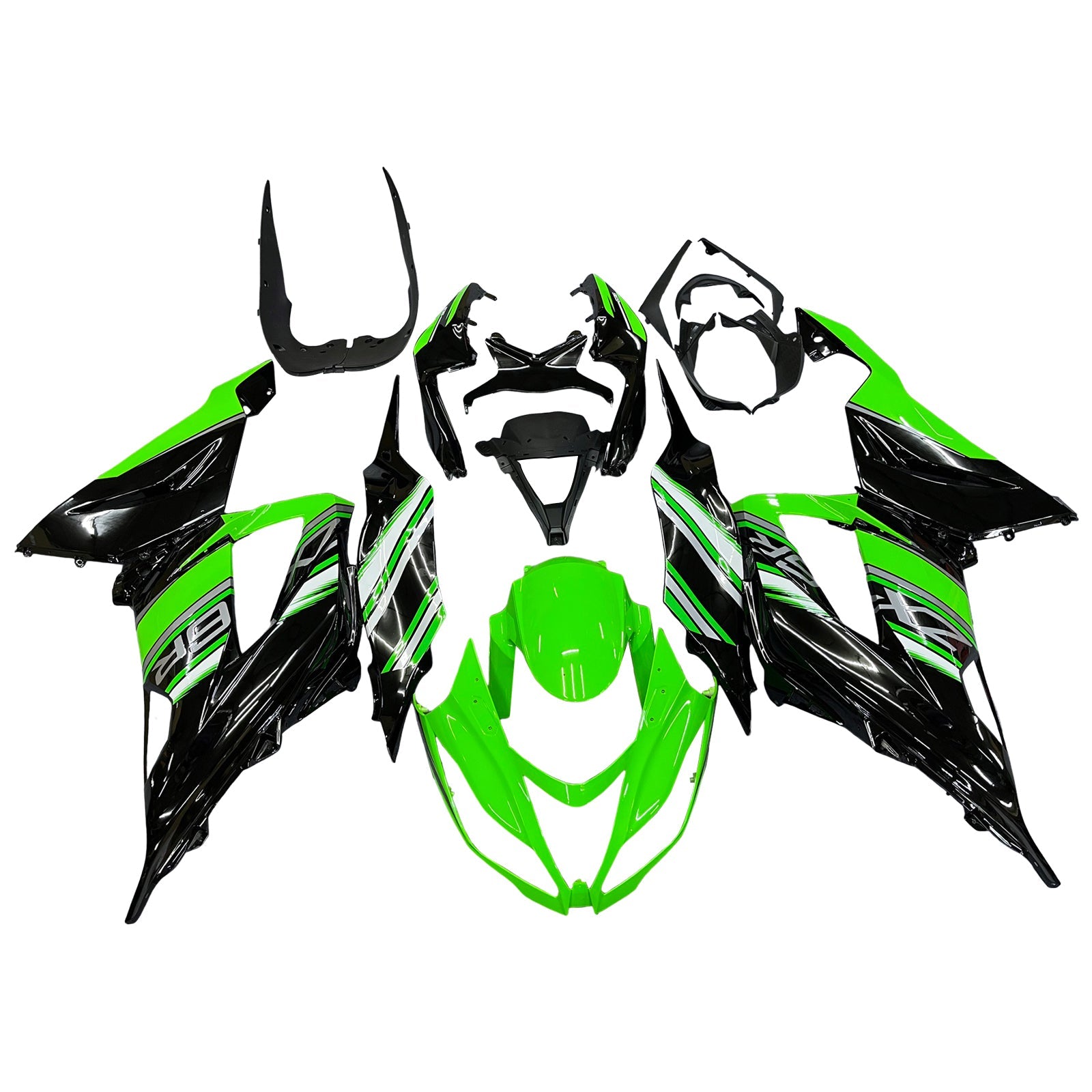 2013-2018 KAWASAKI ZX6R 636 Kit de carénage Bodywork Plastic Abs