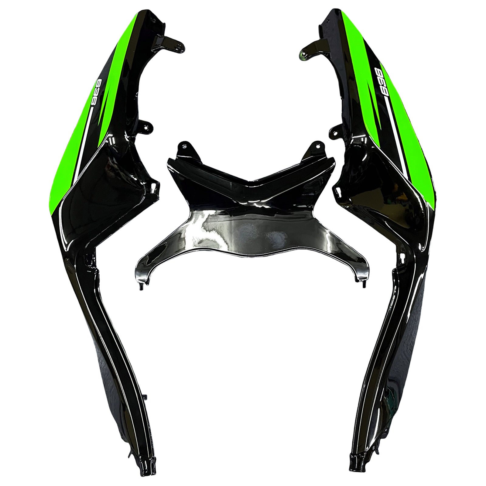 2013-2018 Kawasaki ZX6R 636 kåpesett karosseri plast ABS