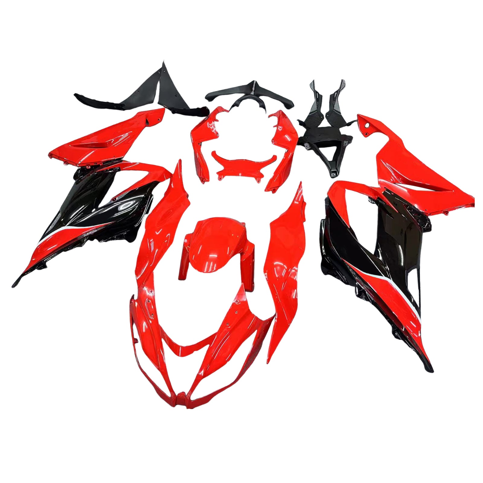 2013-2018 Kawasaki ZX6R 636 Injeksjon Fairing Kit karosseri plast abs ABS