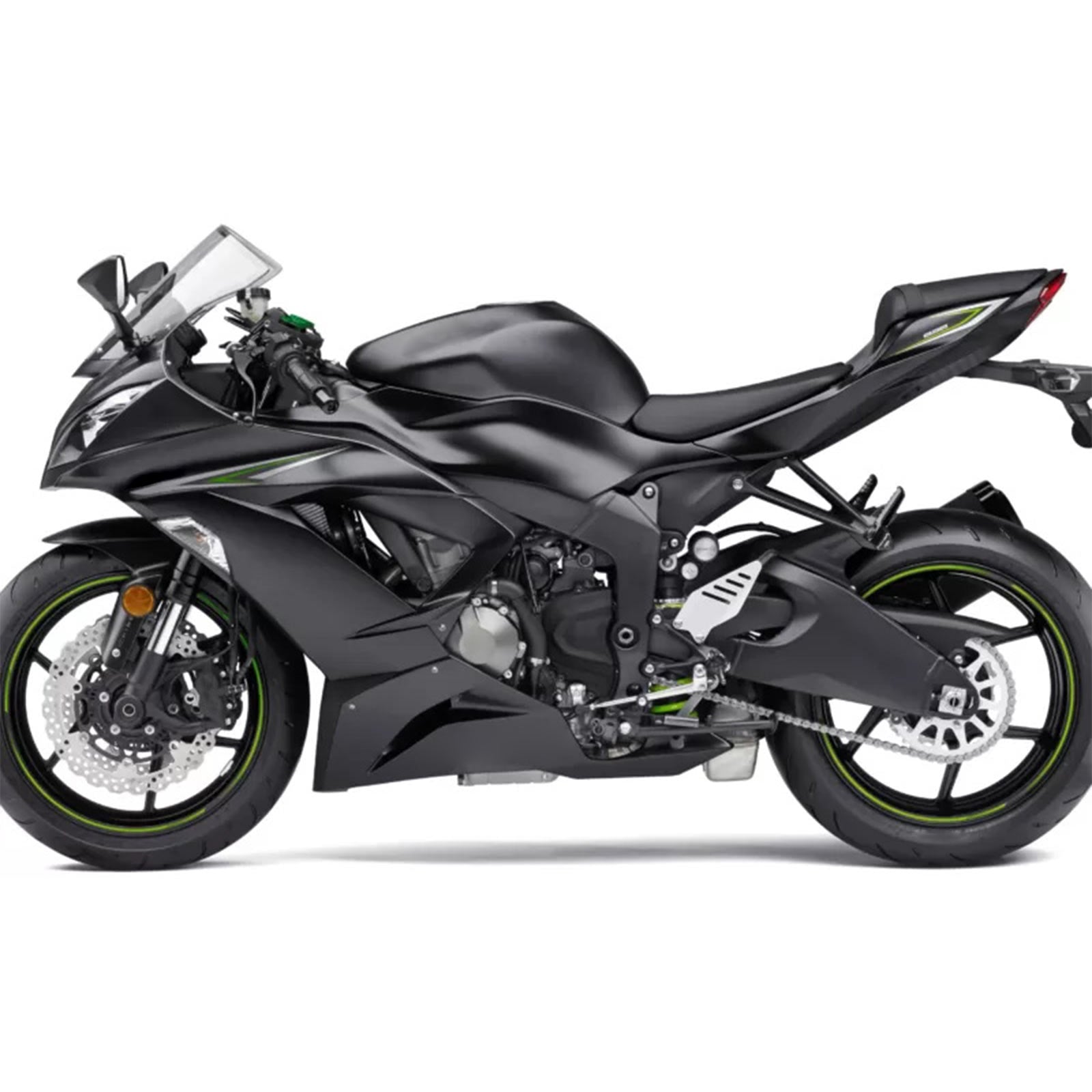 2013-2018 Kawasaki ZX6R 636 Injekčná kapotážová súprava karoséria Plast ABS