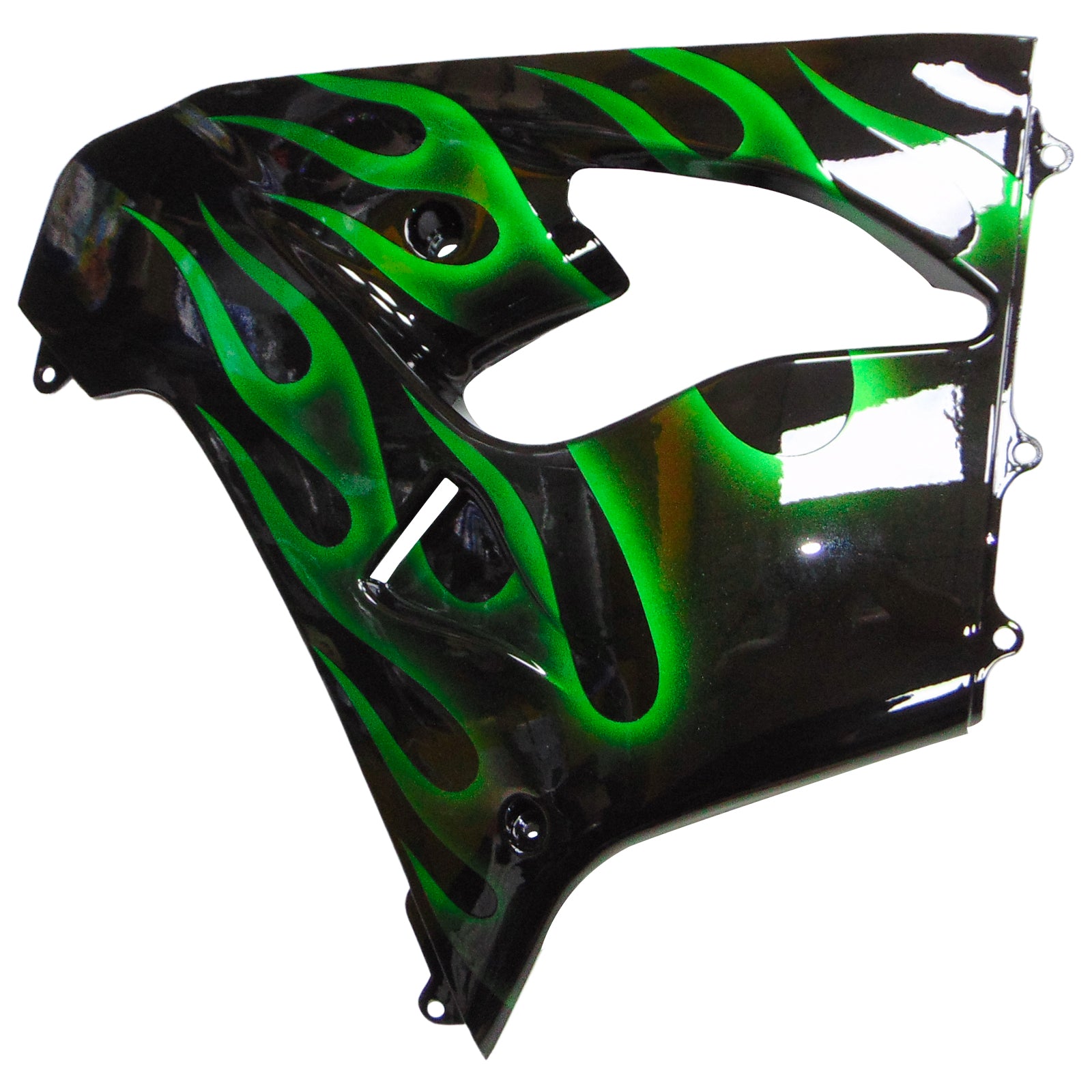 2000-2001 Kawasaki ZX9R Kit de carénage d'injection Amotopart carrosserie plastique ABS #105