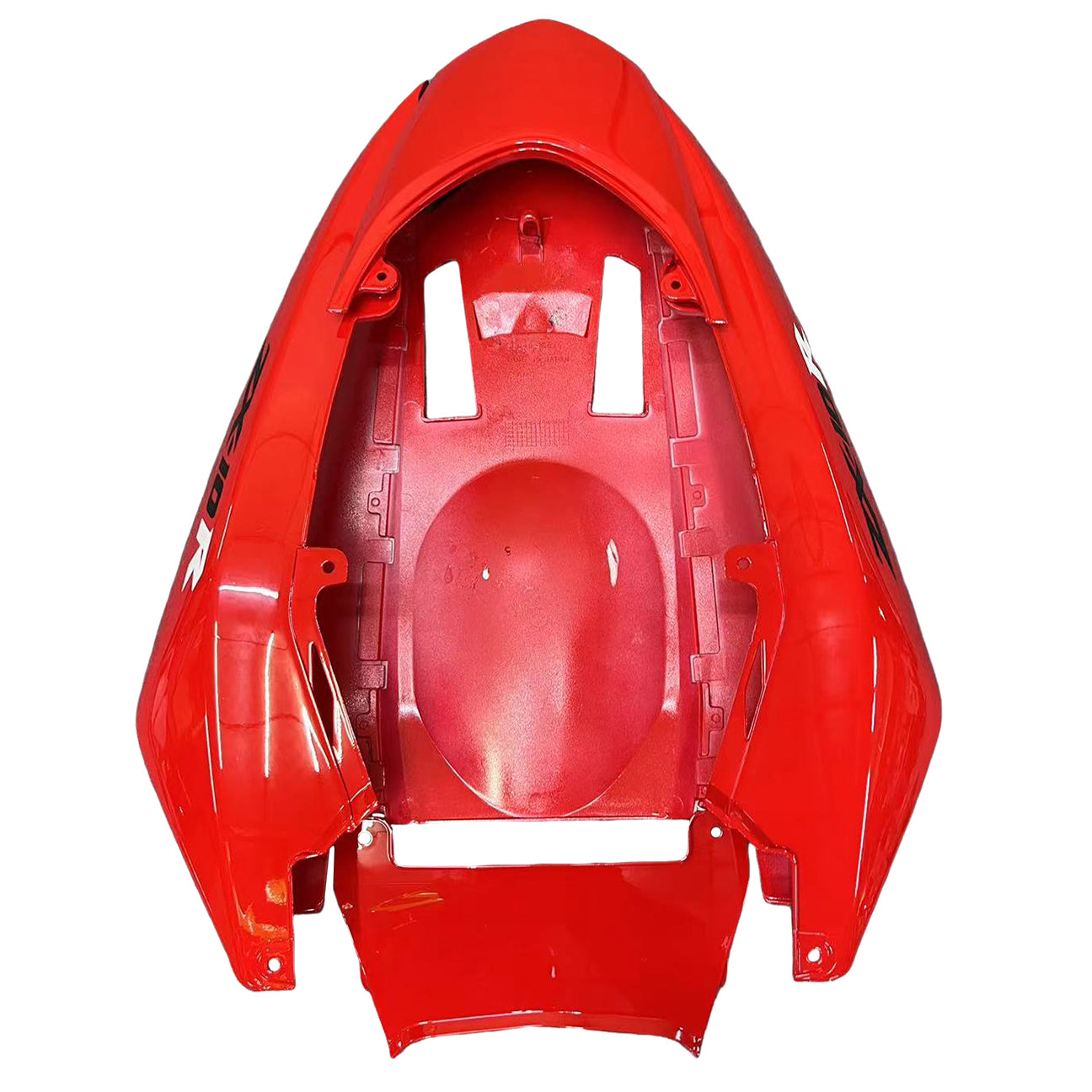 2004-2005 Kawasaki ZX10R Amotopart stroomlijnkappen rood en zwart Ninja Racing Customs kuip