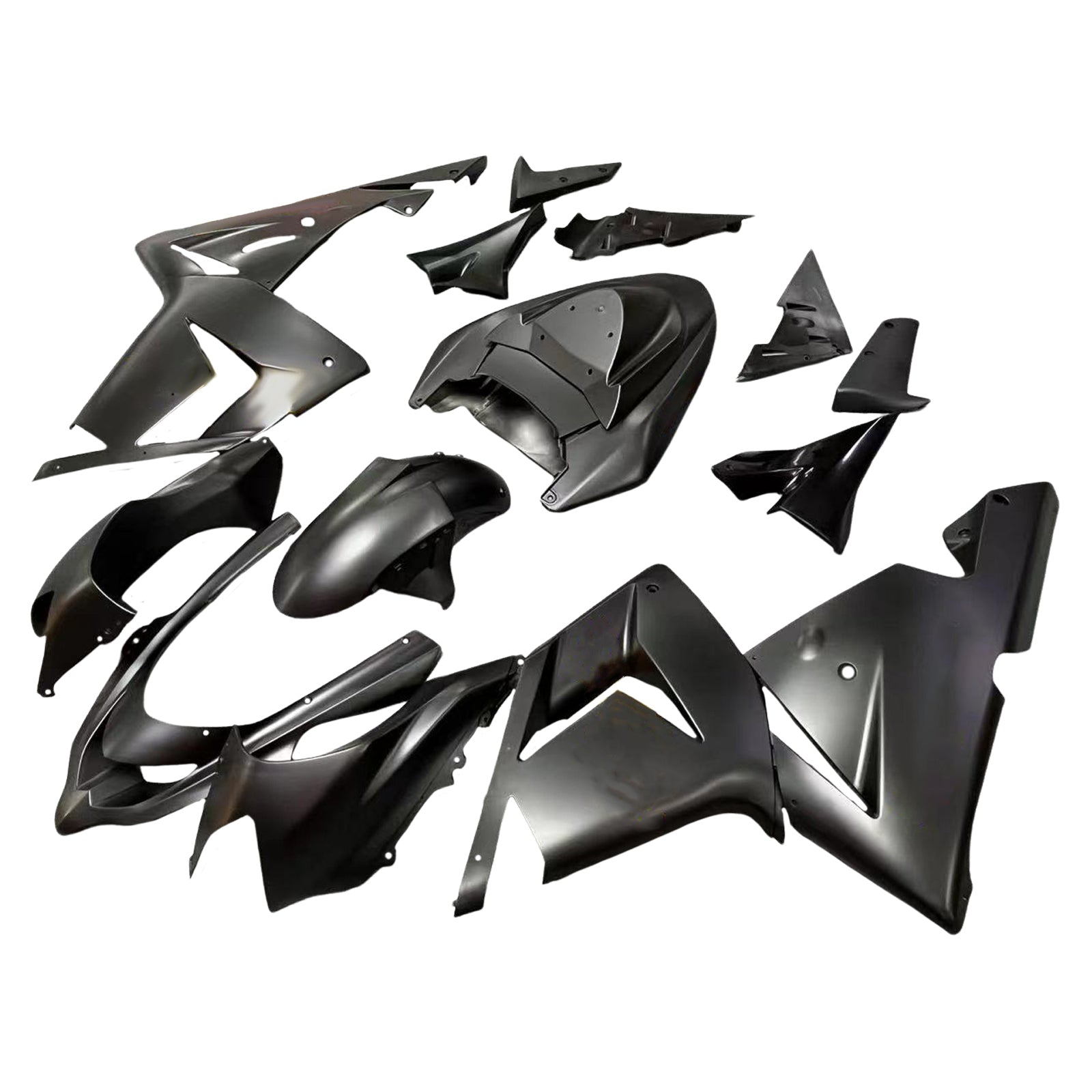 2004-2005 Kawasaki ZX10R Kit de carenagem de injeção AMOTOTART PLÁSTICO ABS #123
