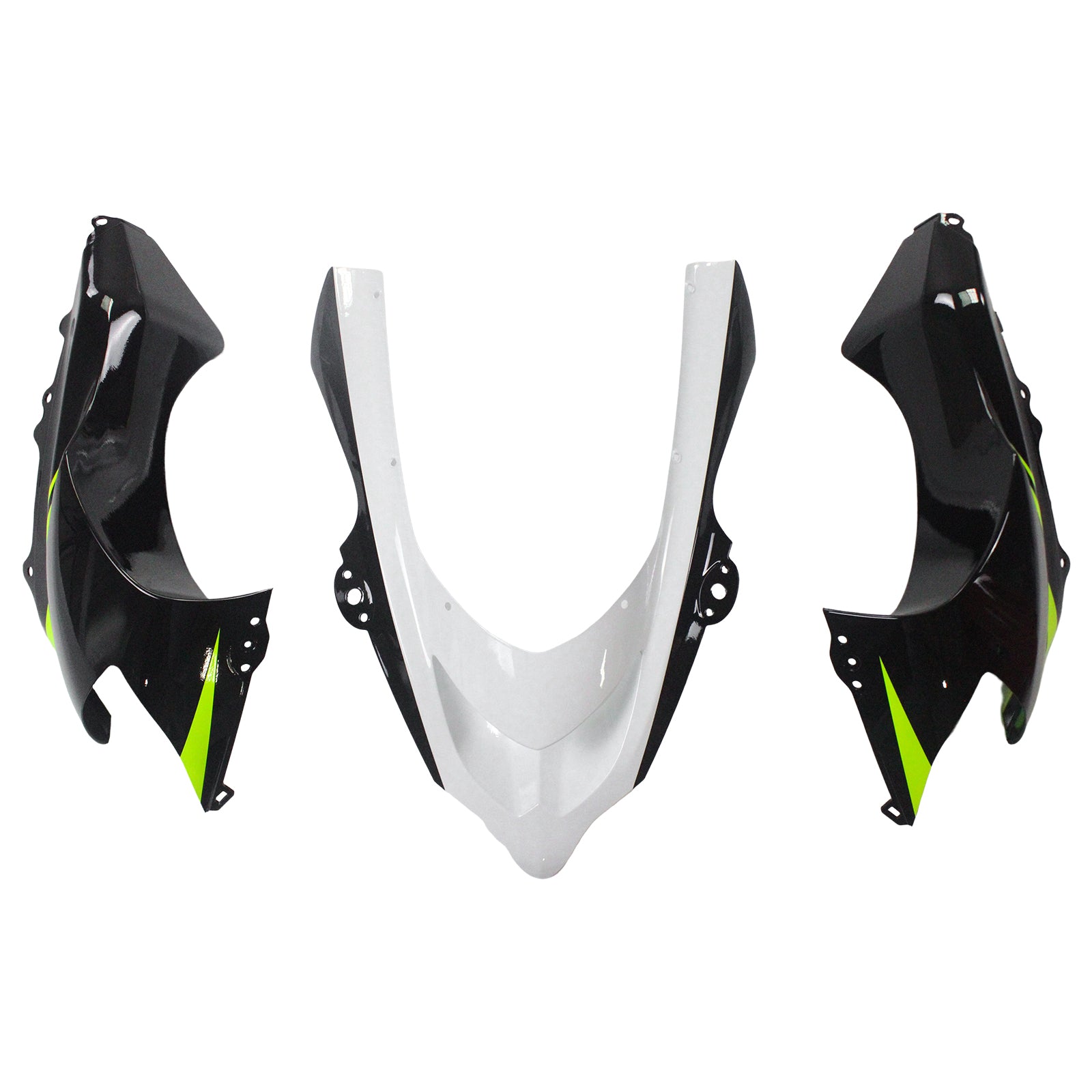 2004-2005 Kawasaki ZX10R Amotopart Kit de carenado de inyección Carrocería Plástico ABS # 126