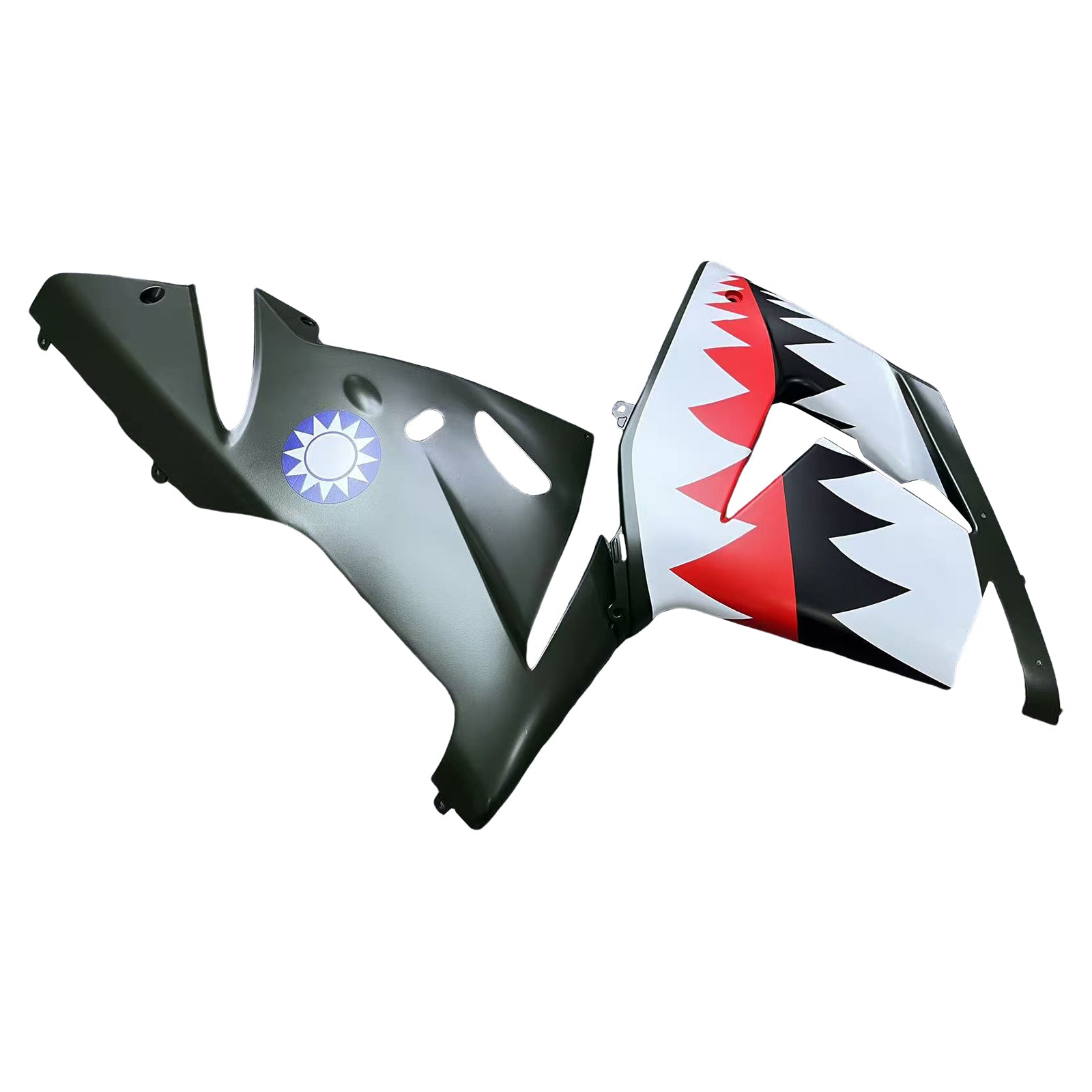 2004-2005 Kawasaki ZX10R Fairing Kit Bodywork Plastic ABS