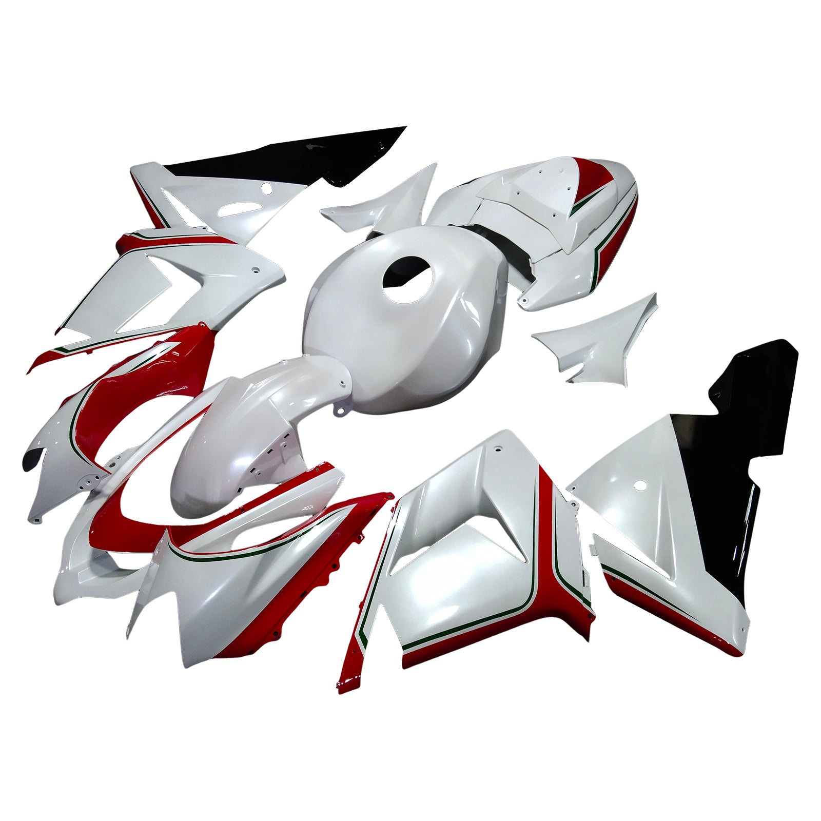 Injection Fairing Kit Bodywork Plastic ABS fit For Kawasaki ZX10R 2004-2005