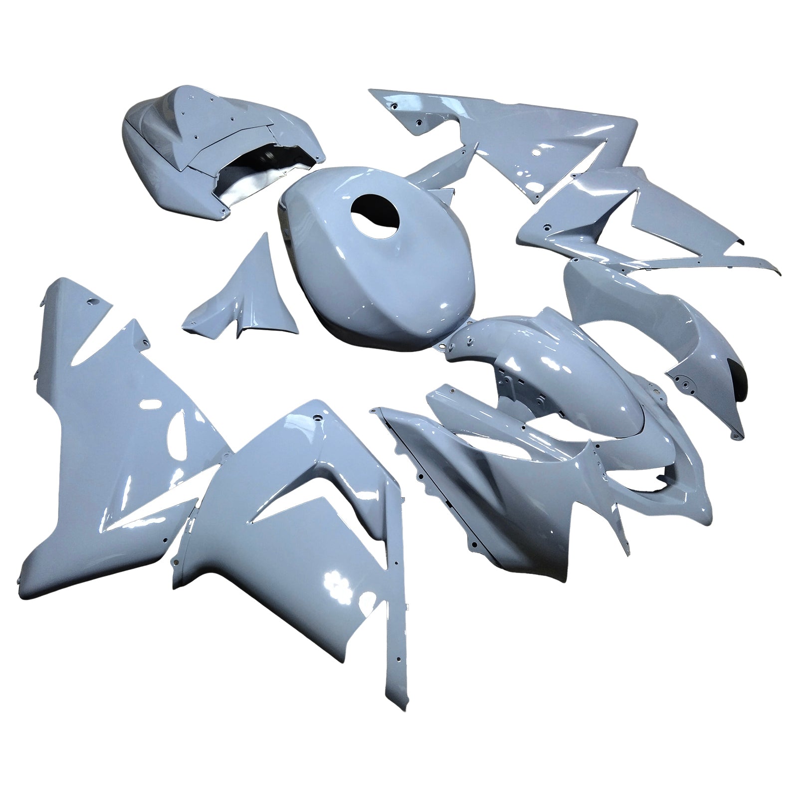 Injection Fairing Kit Bodywork Plastic ABS fit For Kawasaki ZX10R 2004-2005