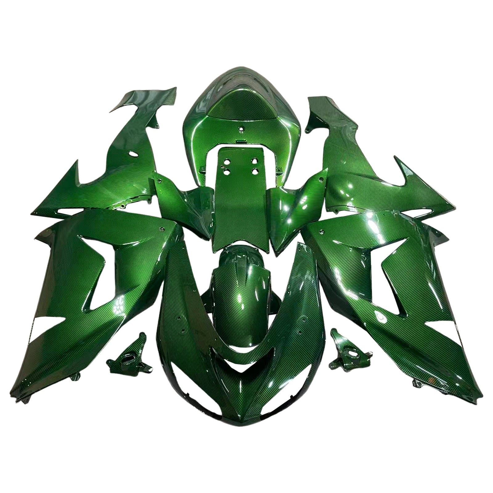 Injection Fairing Kit Bodywork Plastic ABS fit For Kawasaki ZX10R 2006-2007