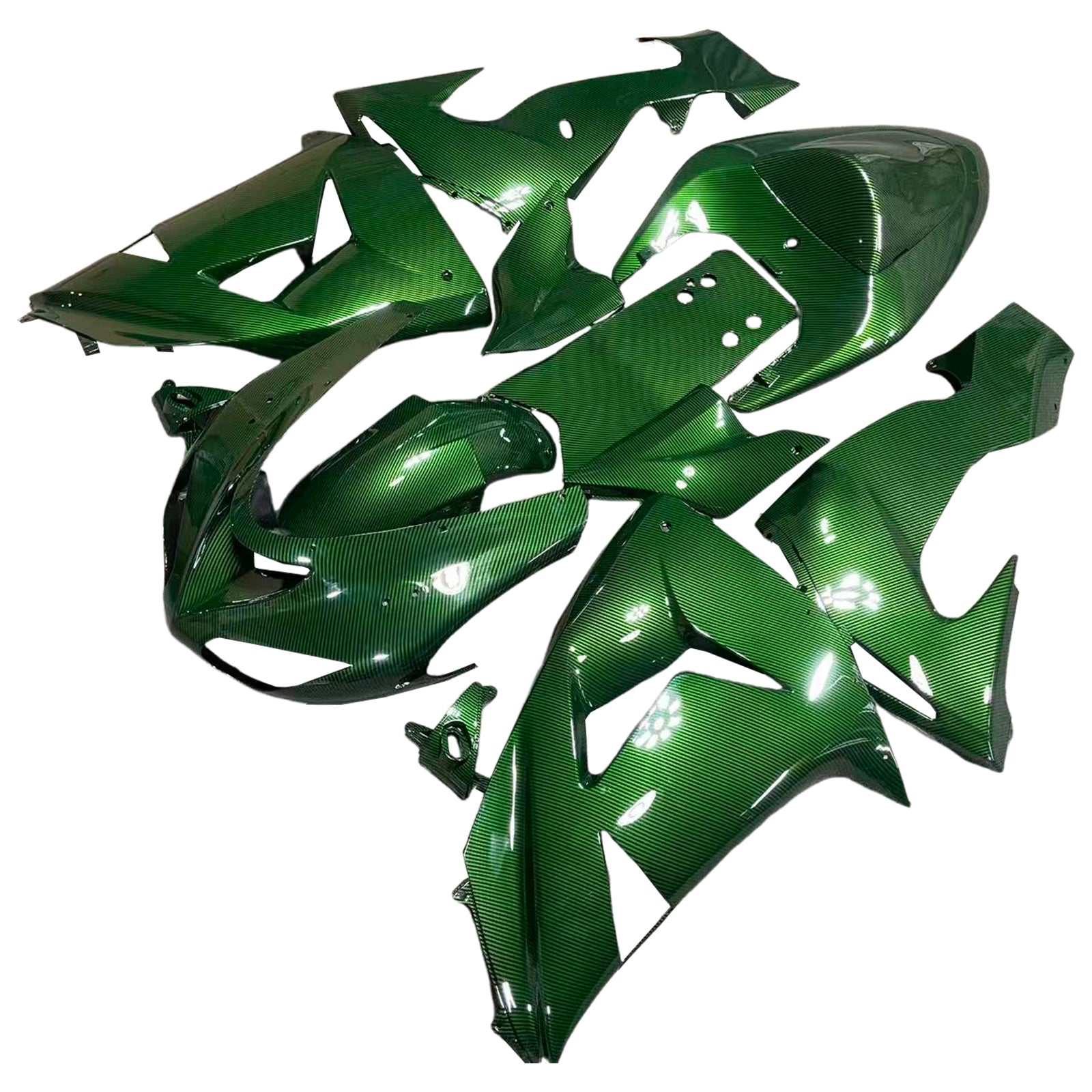 Injection Fairing Kit Bodywork Plastic ABS fit For Kawasaki ZX10R 2006-2007