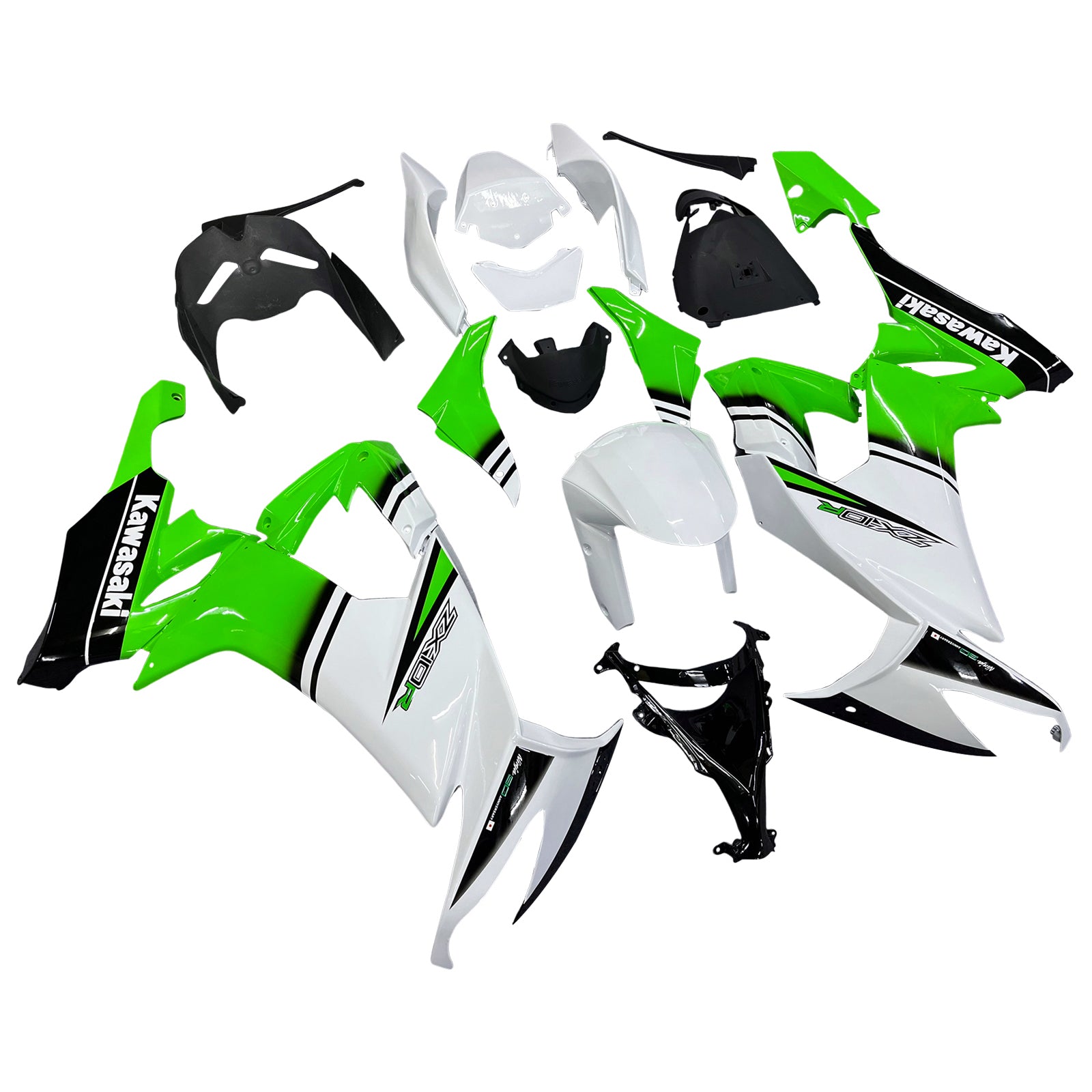 2008-2010 Kawasaki ZX10R Injection Fairing Kit Kawasaki Plastic ABS#138