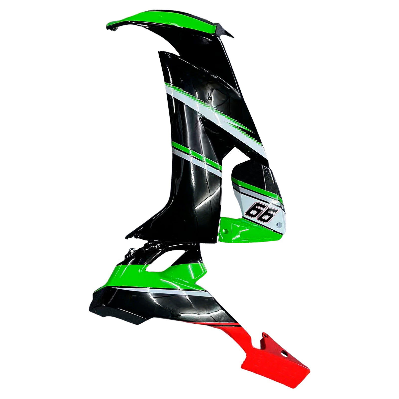 Kit de carénage d'injection Kawasaki ZX10R 2008-2010, carrosserie en plastique ABS #142