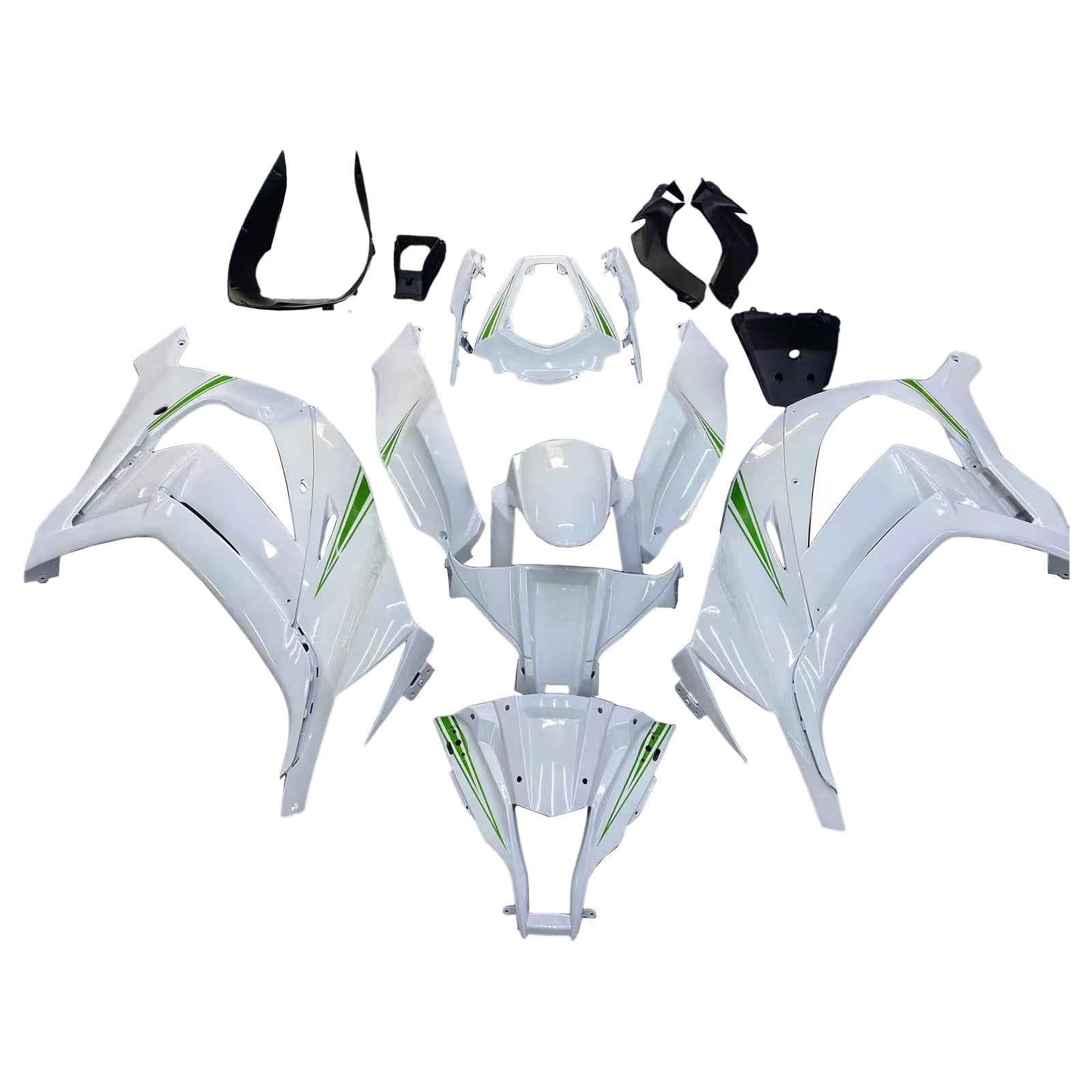 2011-2015 Kawasaki ZX10R Kit Carénage Carrosserie Plastique ABS