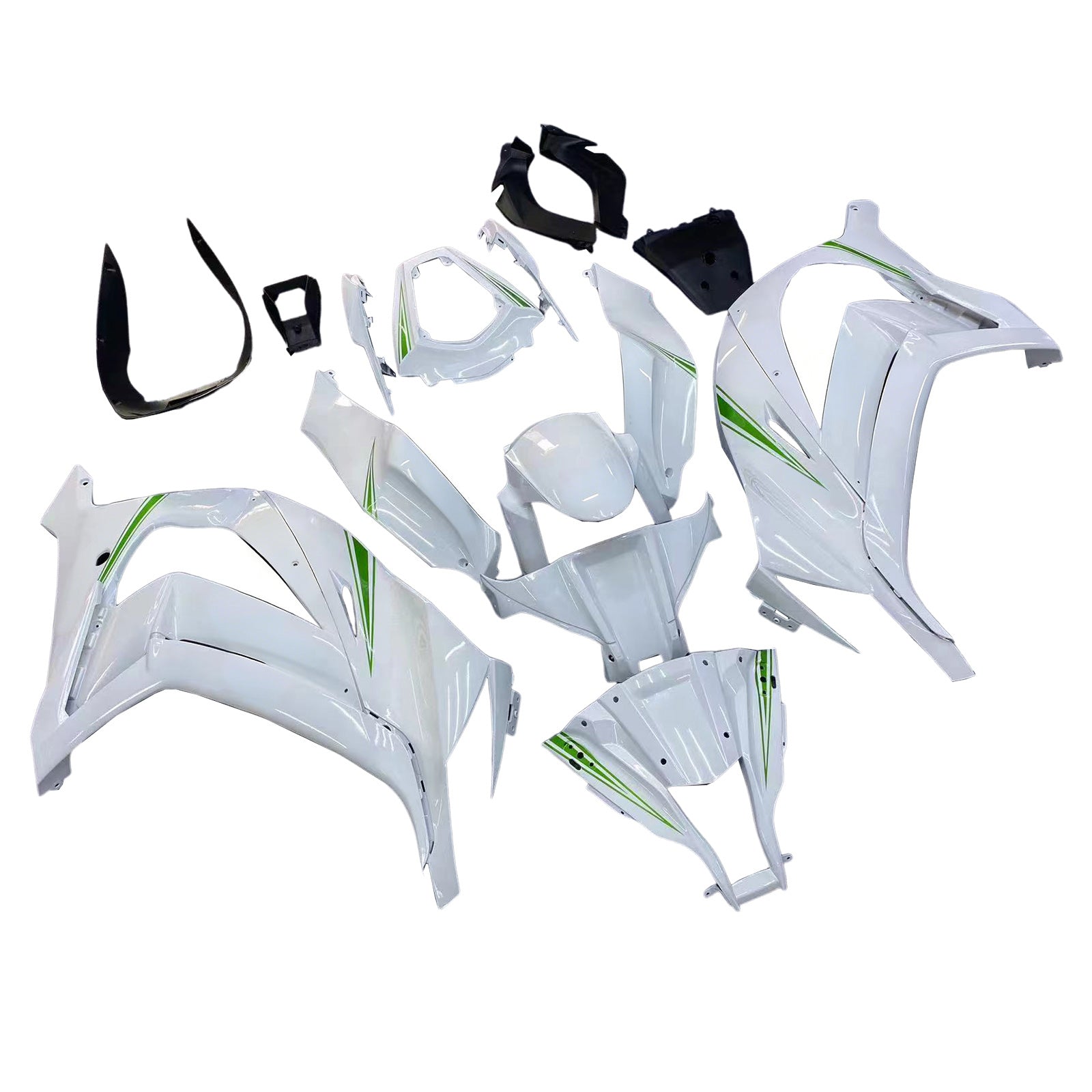2011-2015 Kawasaki ZX10R Kit Carénage Carrosserie Plastique ABS