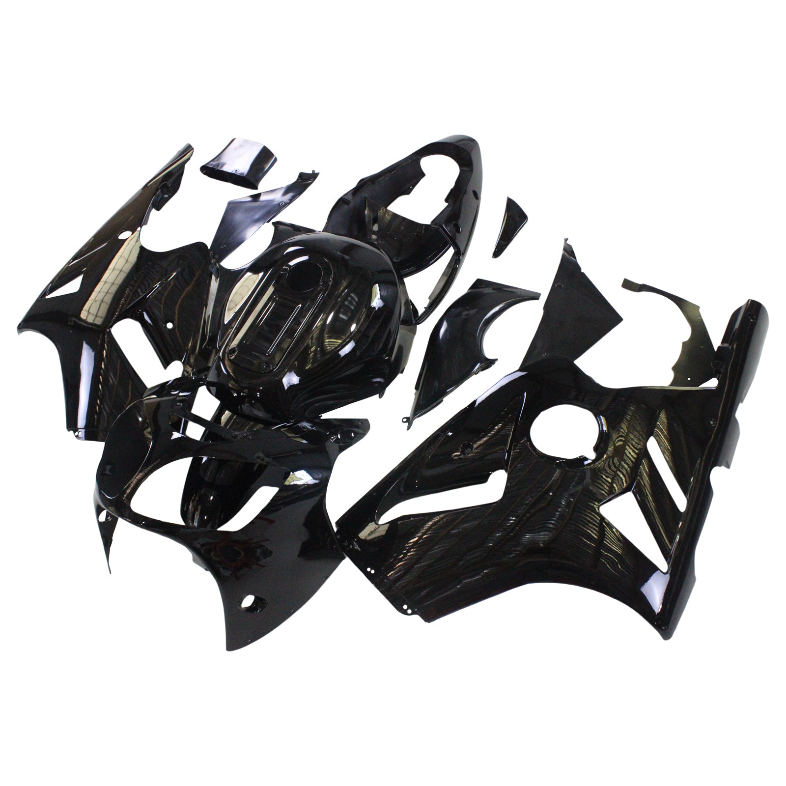 2000-2001 Kawasaki ZX12R Amotopart Injection Fairing Kit Bodywork Plastic ABS #105