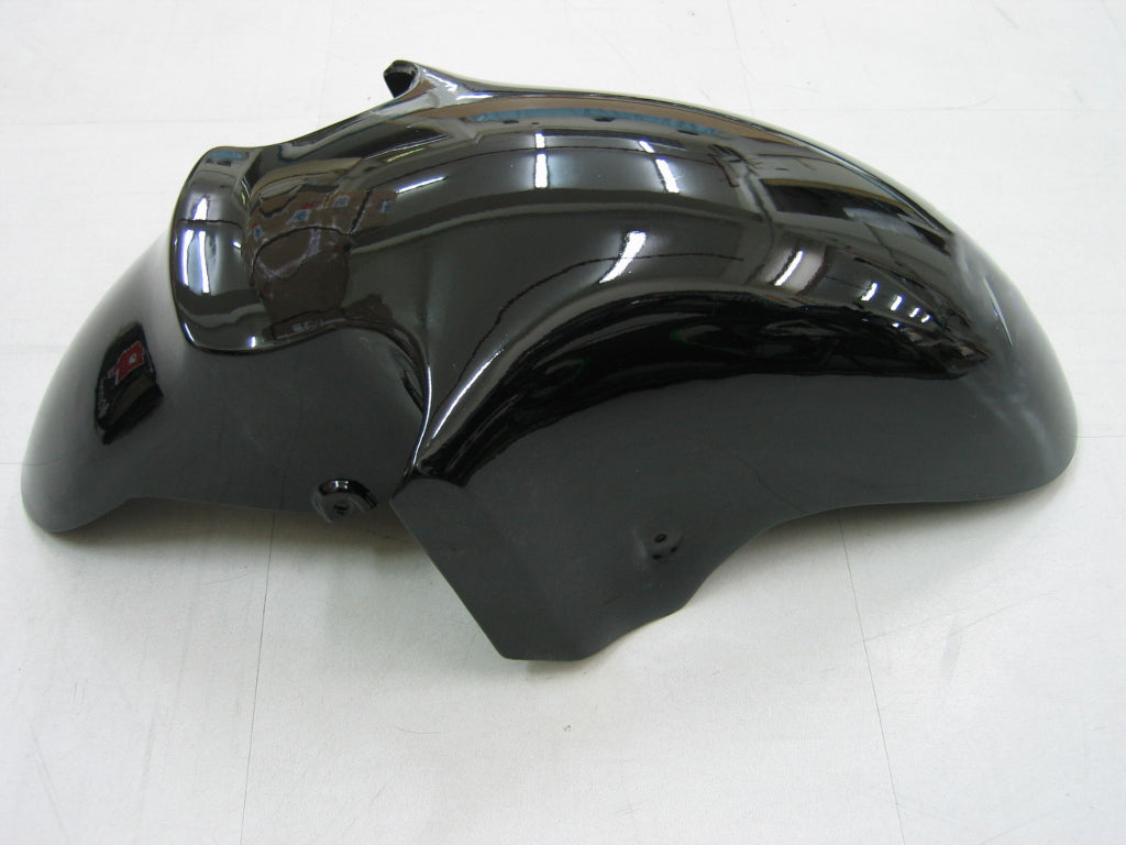 2002-2005 Ninja ZX12R Noir Blanc West Carénage de carrosserie ABS Plastiques moulés par injection Set 3# Générique