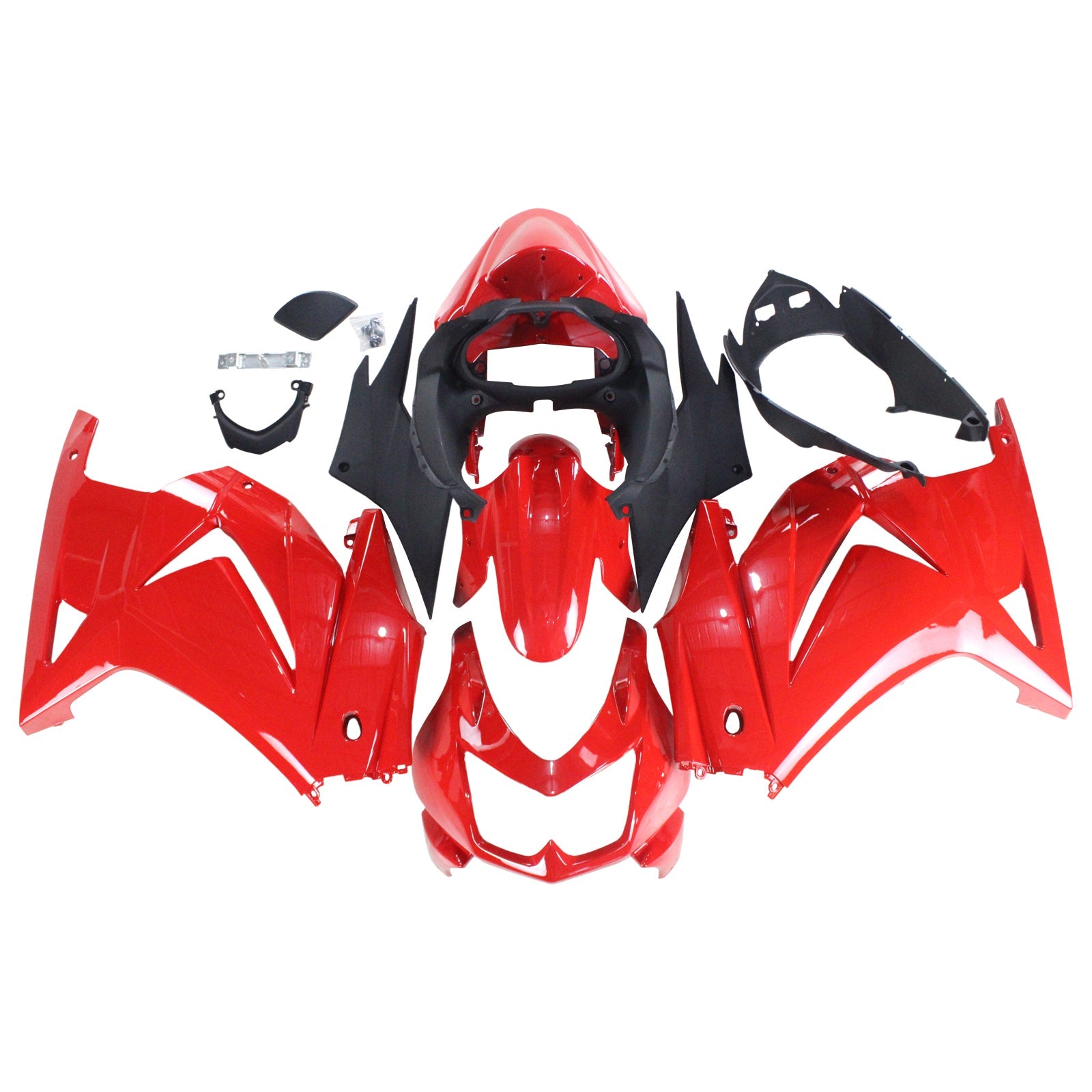2008-2012 KAWASAKI EX250/NINJA250 KIT DE FAFORMAÇÃO DE INFEÇÃO ABS PLÁSTICA