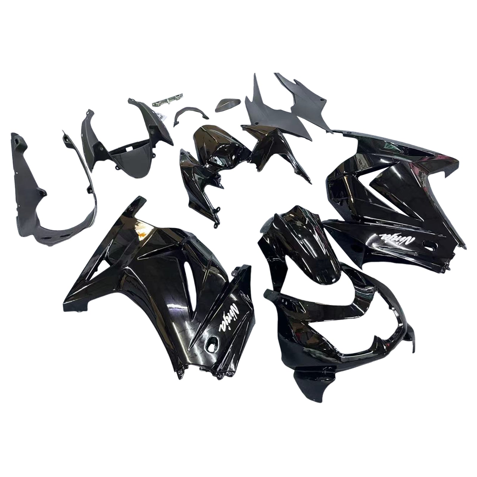 2008-2012 Kawasaki EX250 Ninja250R Injection Fairing Kit Bodywork Plastic ABS #117