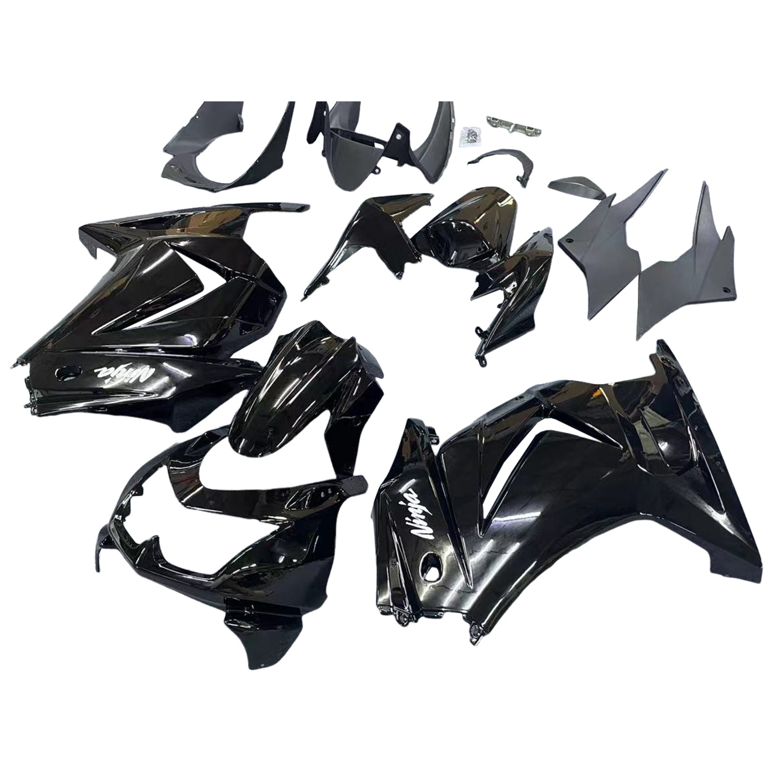 2008-2012 Kawasaki EX250 Ninja250R Injection Fairing Kit Bodywork Plastic ABS #117