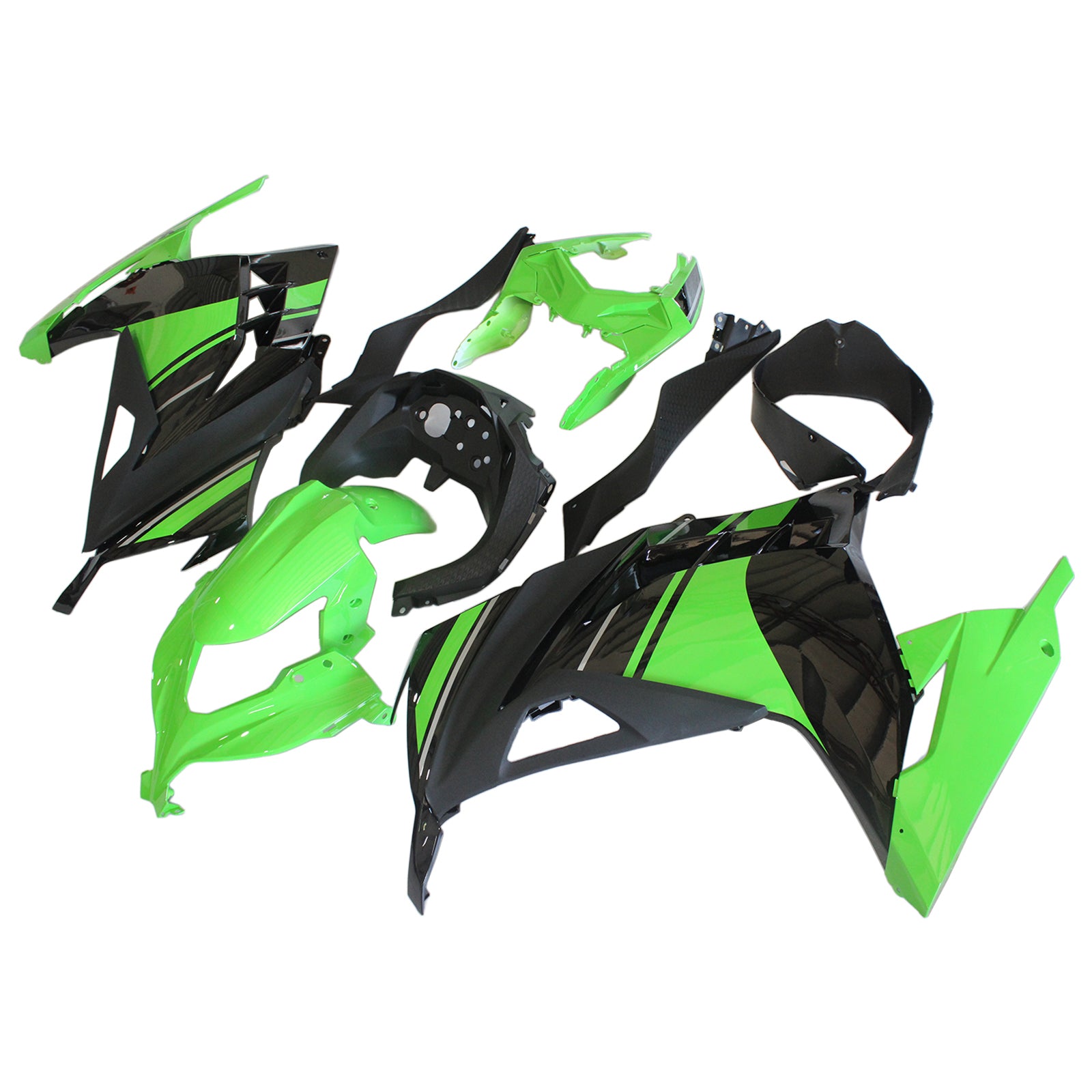 Kit de carénage d'injection Kawasaki EX300/Ninja 300 2013-2024, carrosserie en plastique ABS