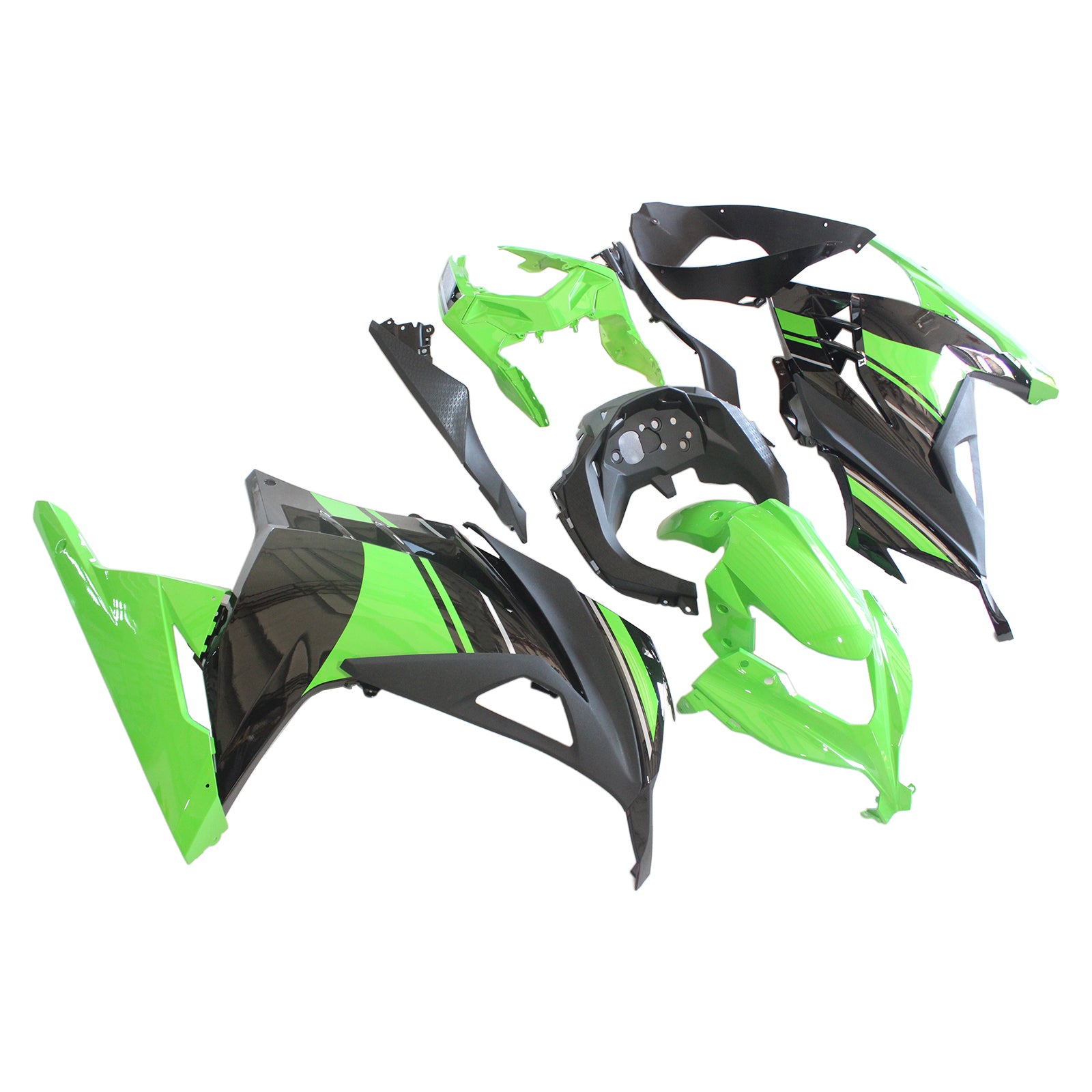 2013-2024 Kawasaki EX300/NINJA 300 injektionsmässa kit Bodywork Plastic ABS