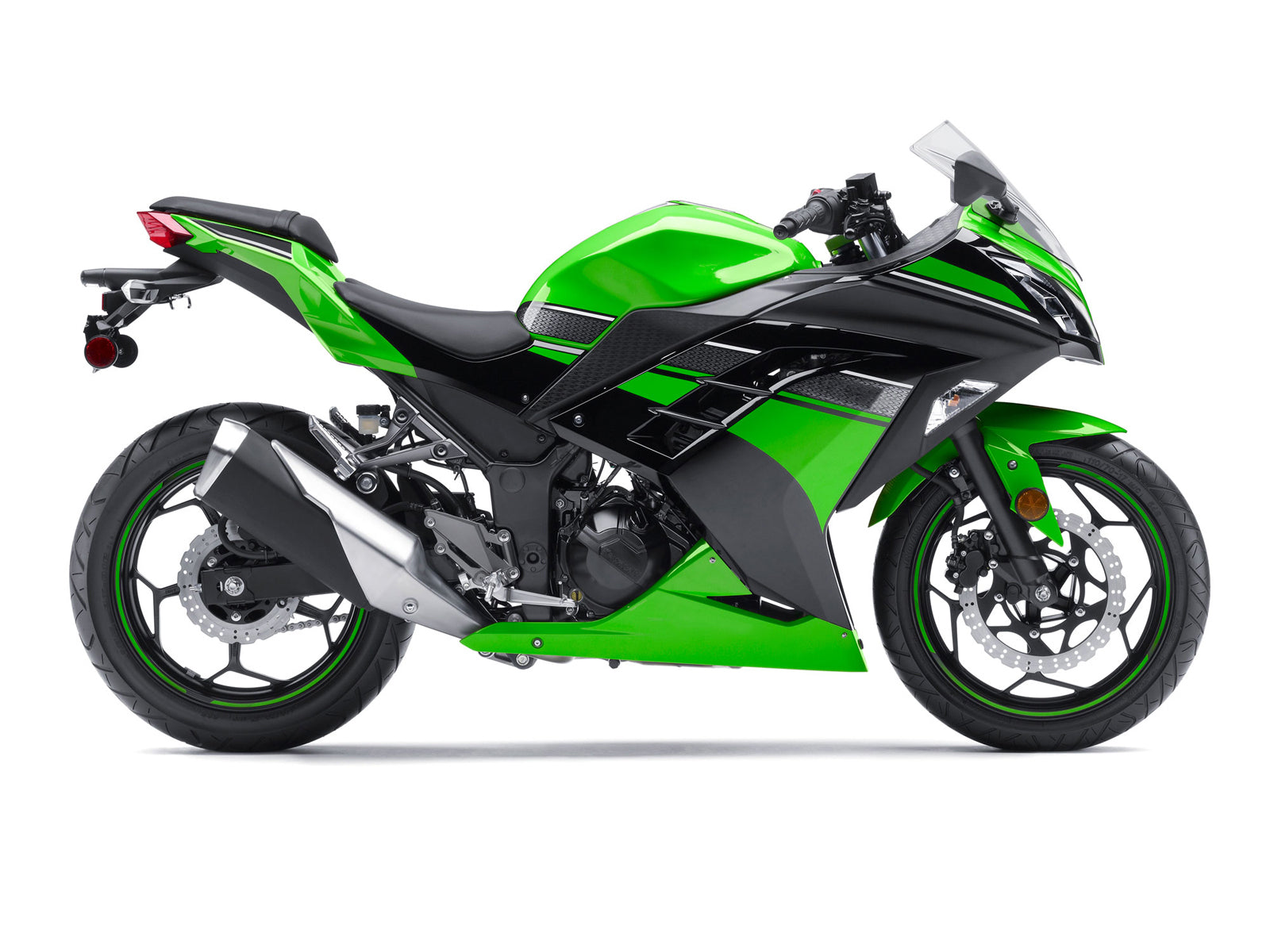 Kit de carénage d'injection Kawasaki EX300/Ninja 300 2013-2024, carrosserie en plastique ABS