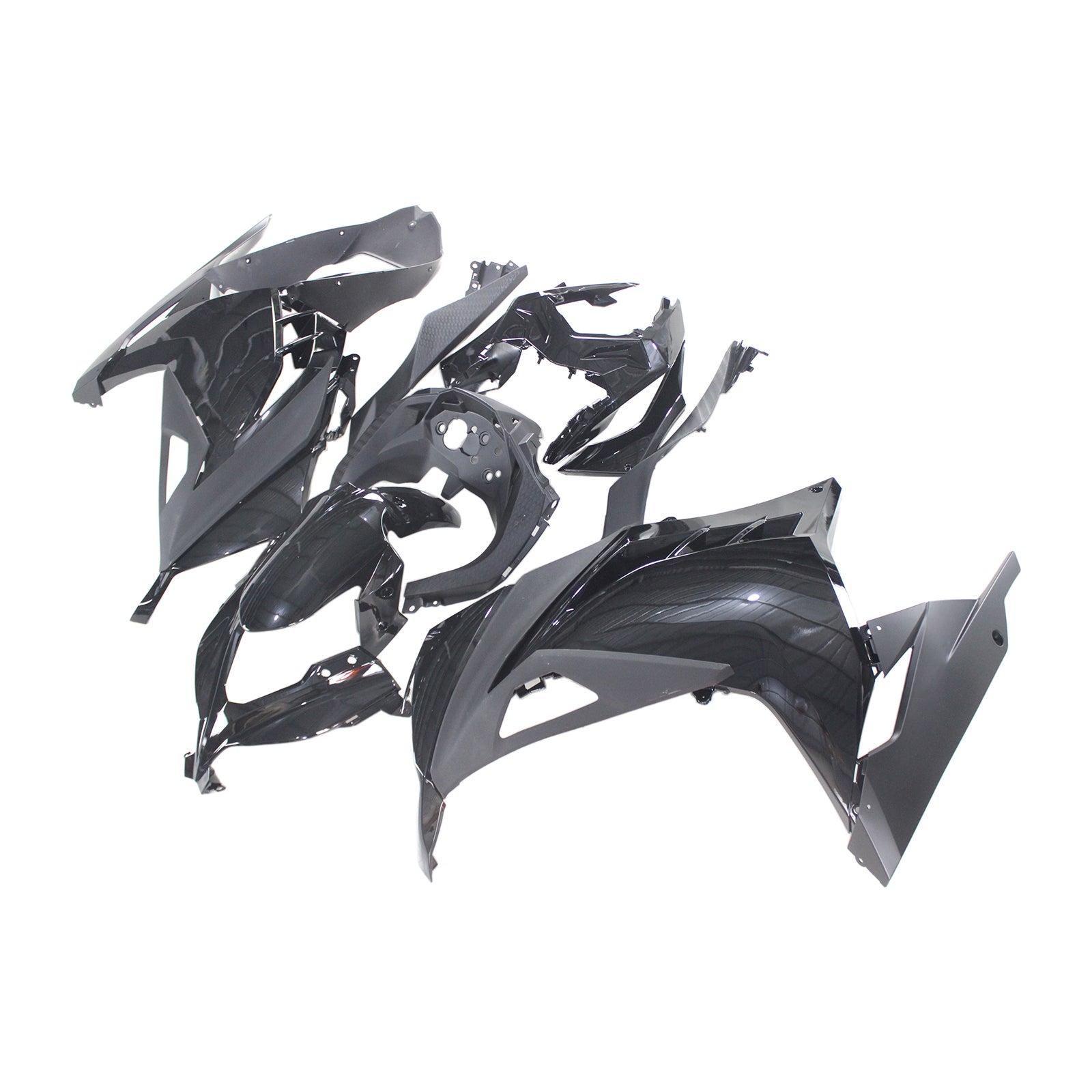 Kit de carénage d'injection Kawasaki EX300/Ninja 300 2013-2024, carrosserie en plastique ABS