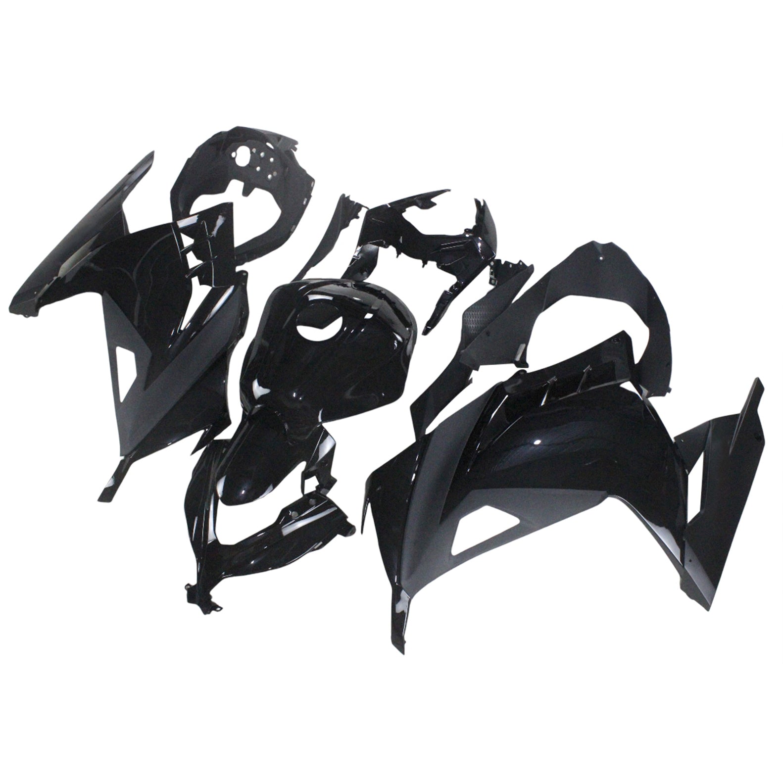 Kit de carénage d'injection Kawasaki EX300/Ninja 300 2013-2024, carrosserie en plastique ABS