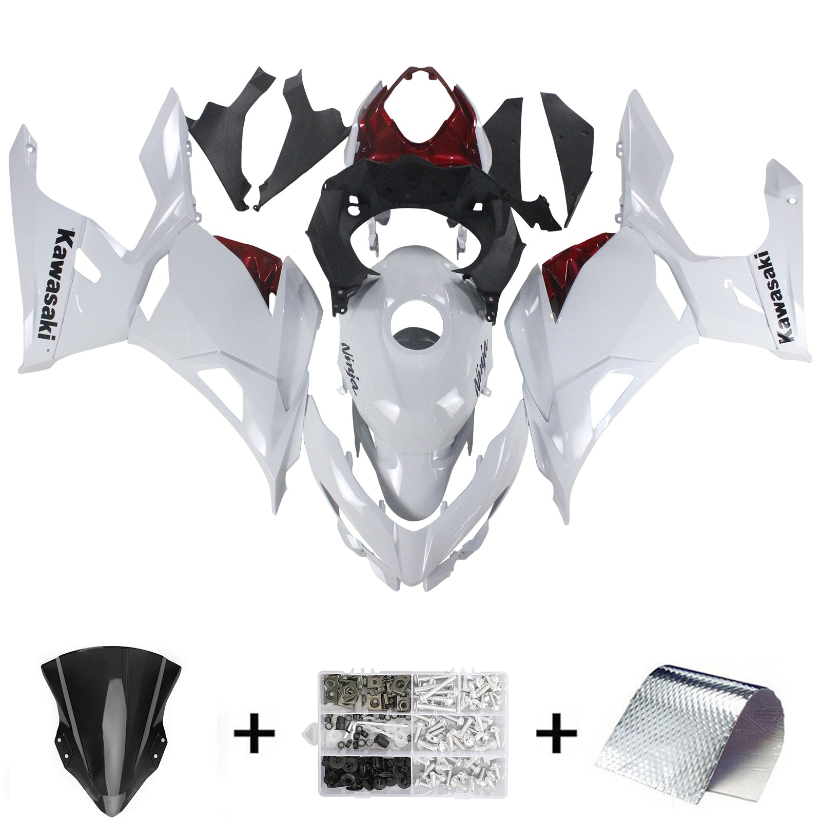 2018-2024 Kawasaki EX400/Ninja400 Fairing Kit