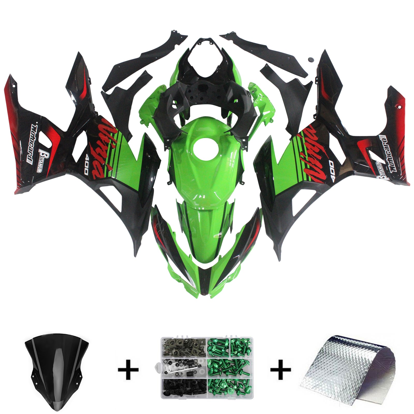 2018-2024 Kawasaki EX400/Ninja400 Fairing Kit