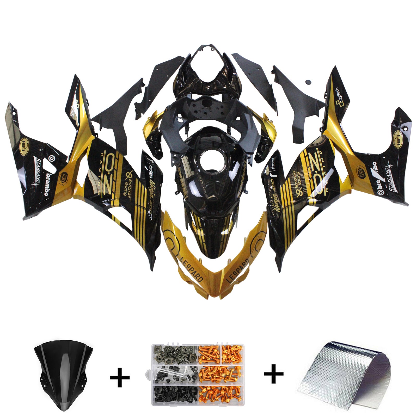 2018-2024 Kawasaki EX400/Ninja400 Fairing Kit