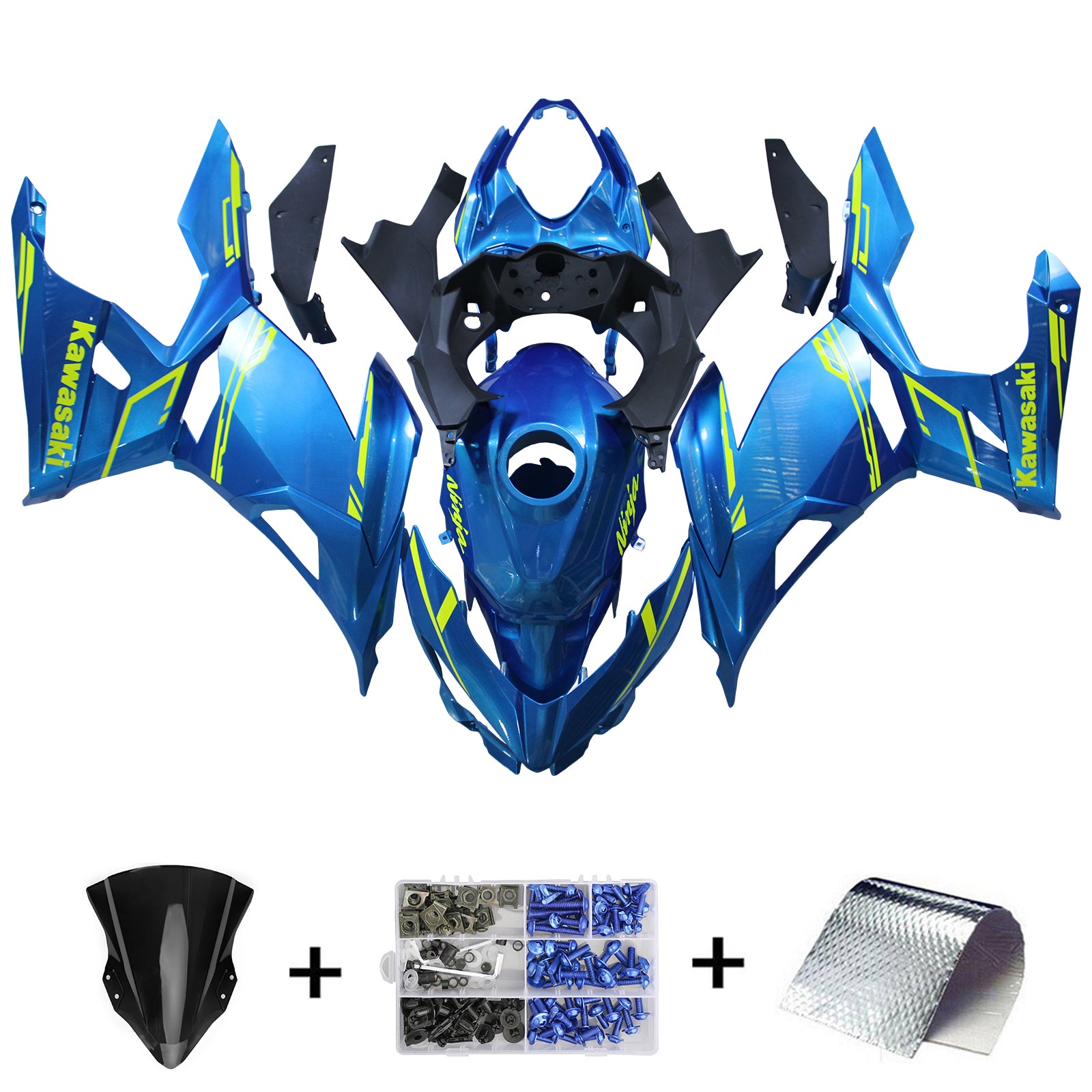 2018-2024 Kawasaki Ex400/Ninja400 Fairing Kit
