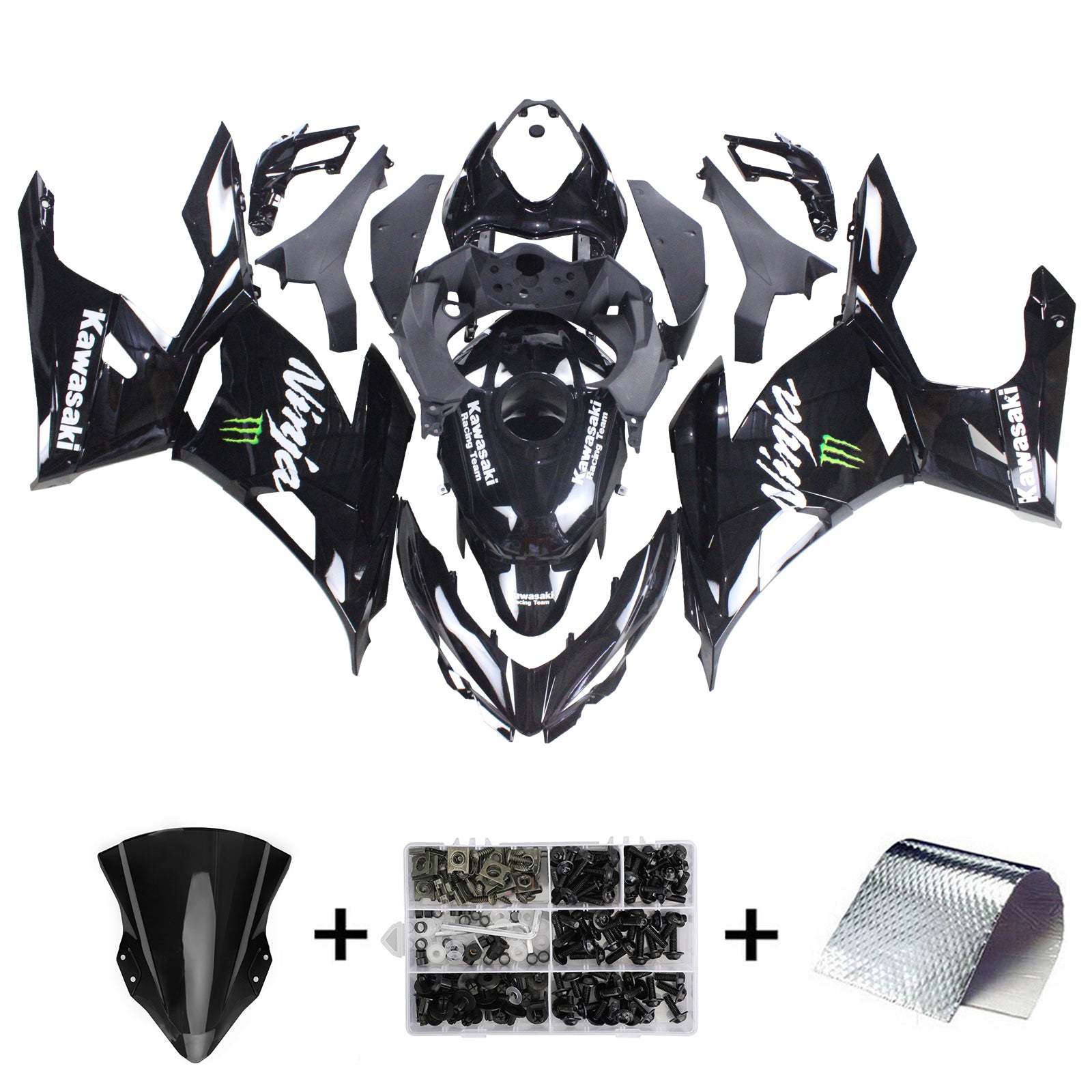 2018-2024 Kawasaki EX400/Ninja400 Fairing Kit