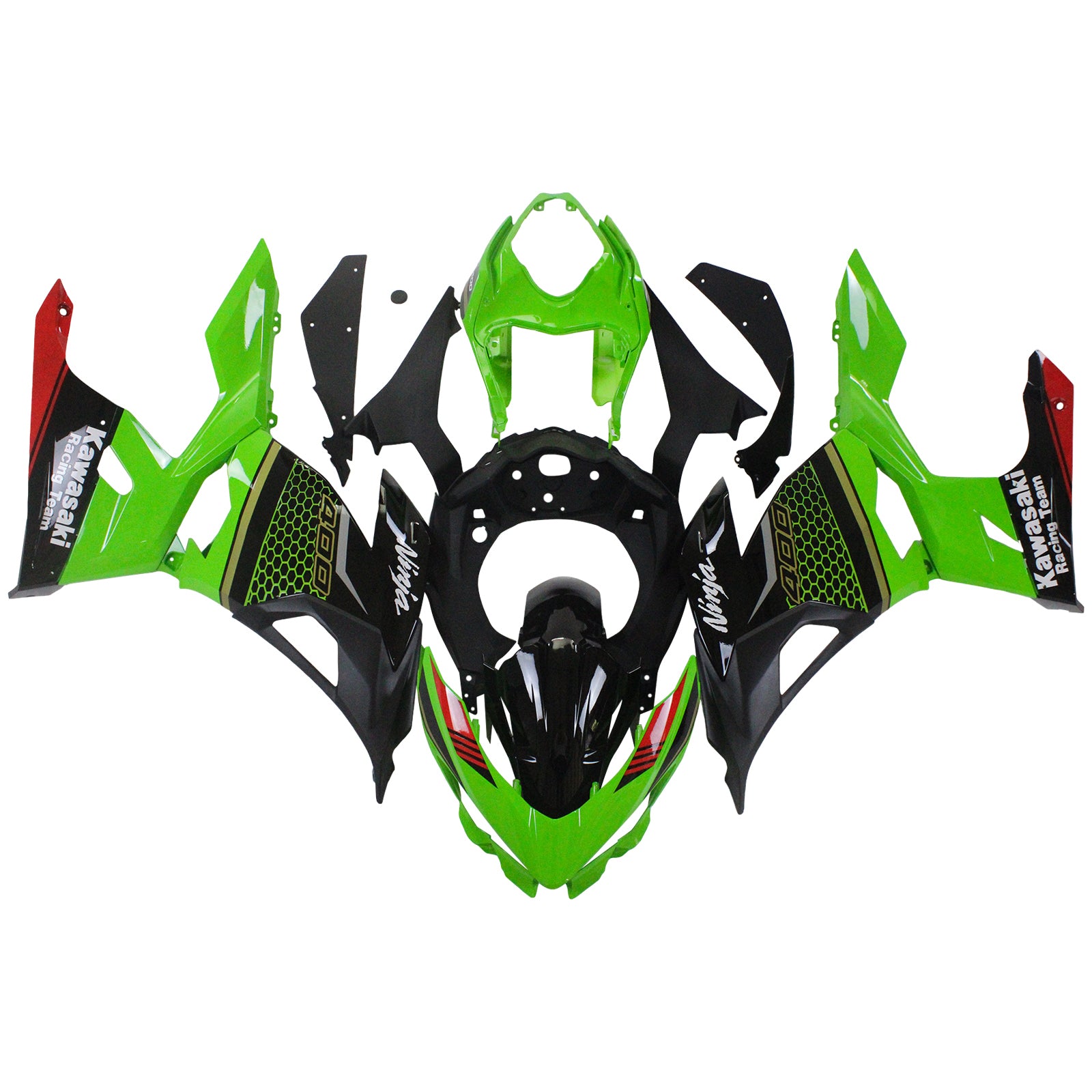 Kit de carénage Kawasaki EX400/Ninja400 2018-2024