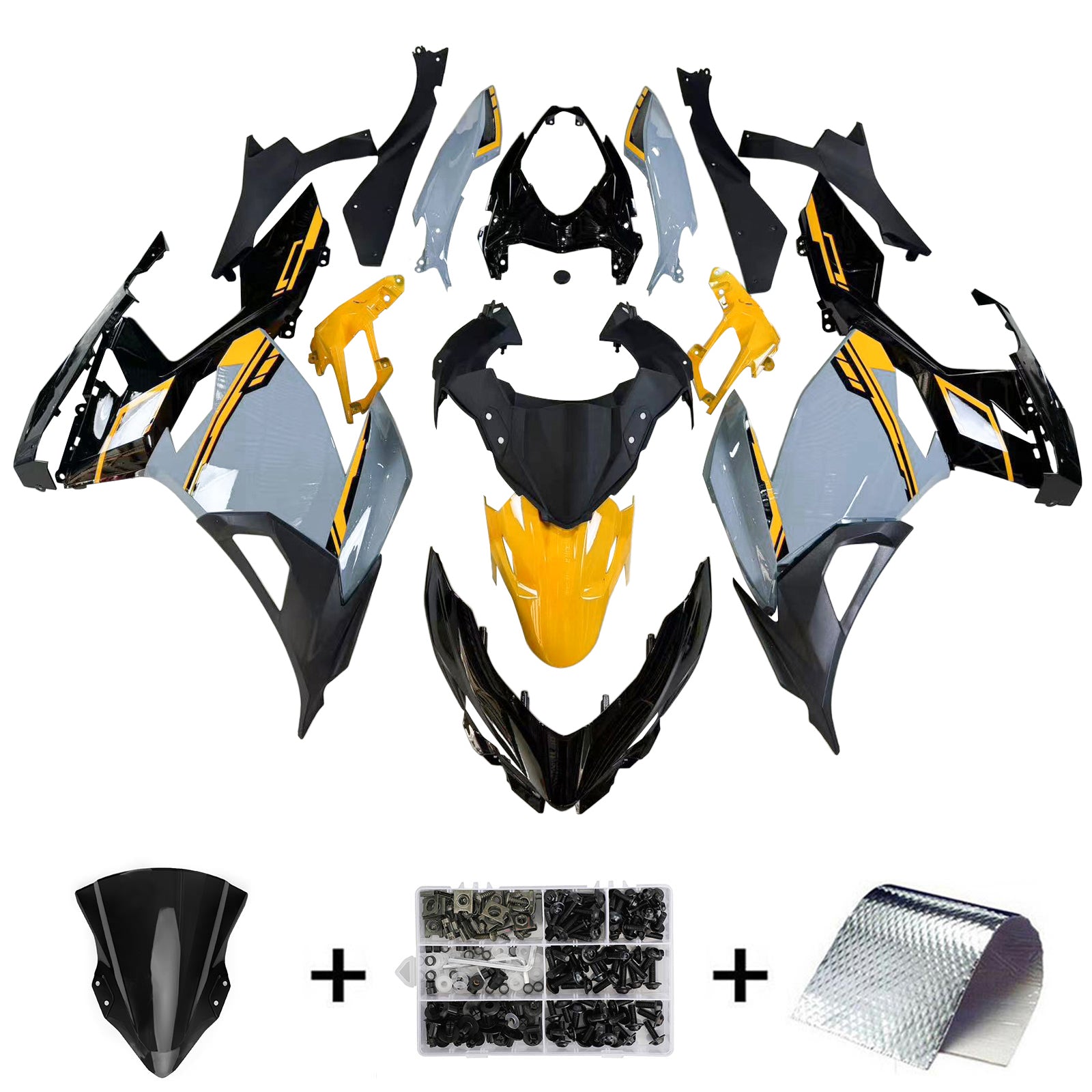 Kit de carenado Kawasaki EX400/Ninja400 2018-2024