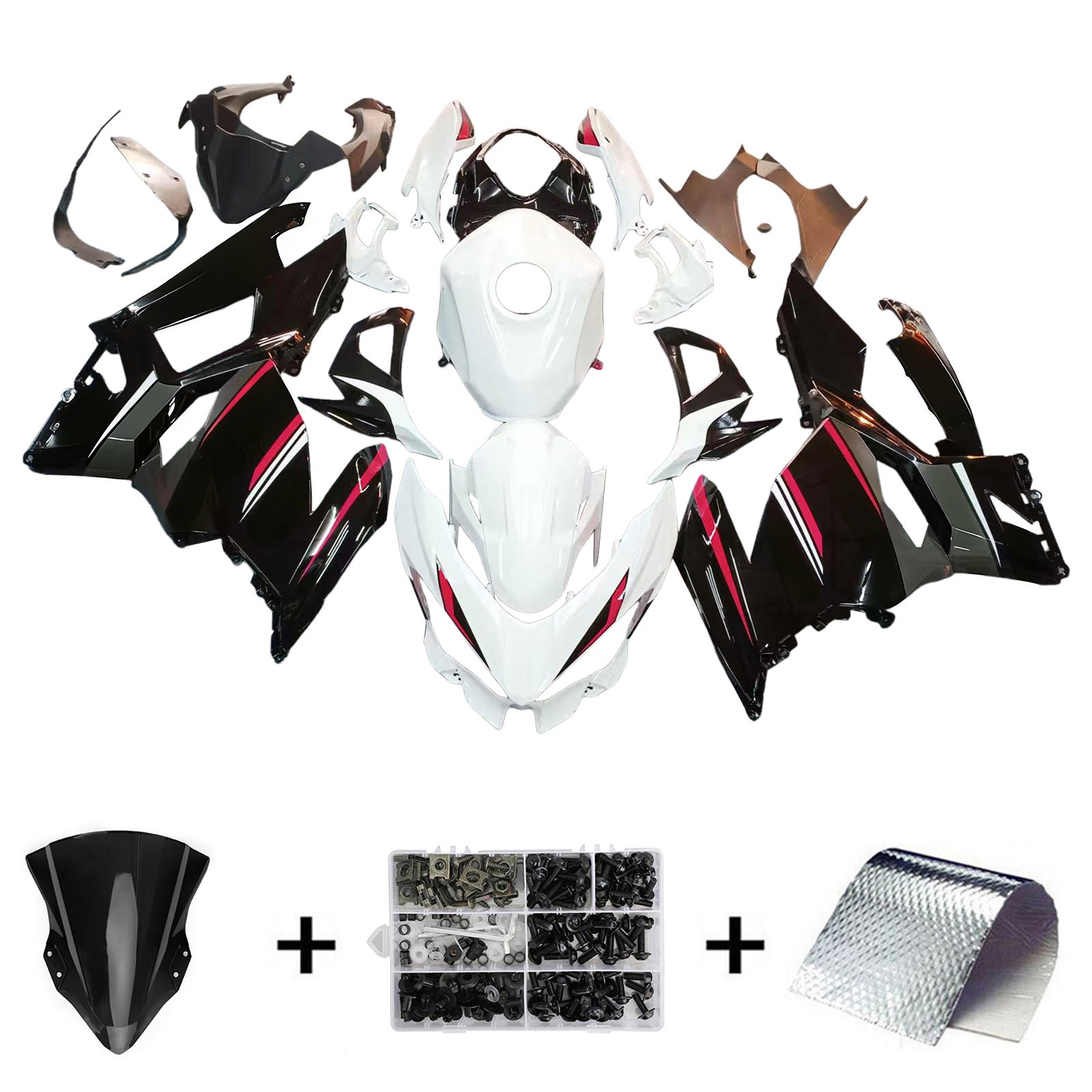 Kit de carenado Kawasaki EX400/Ninja400 2018-2024